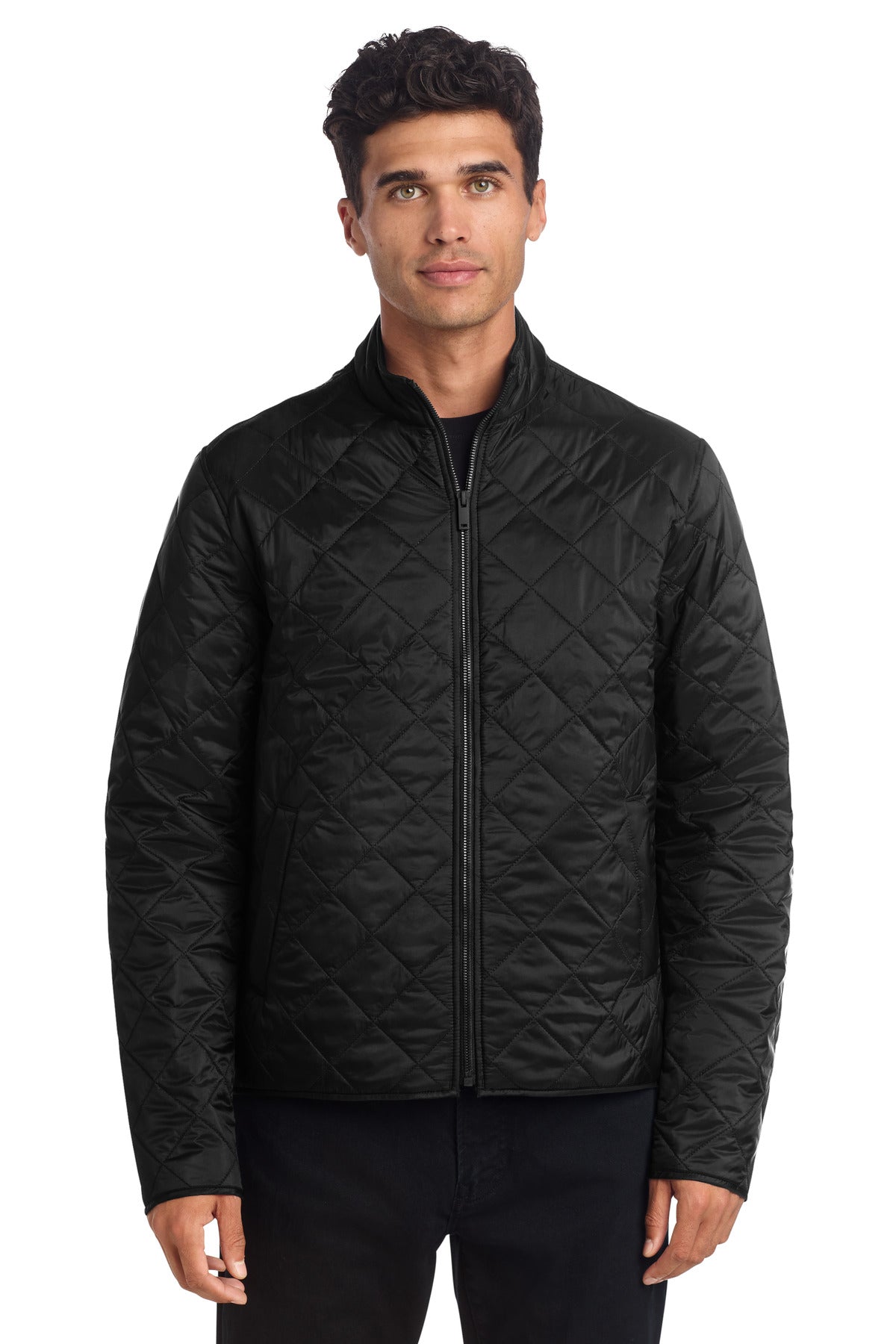Quilted Full-Zip Jacket
