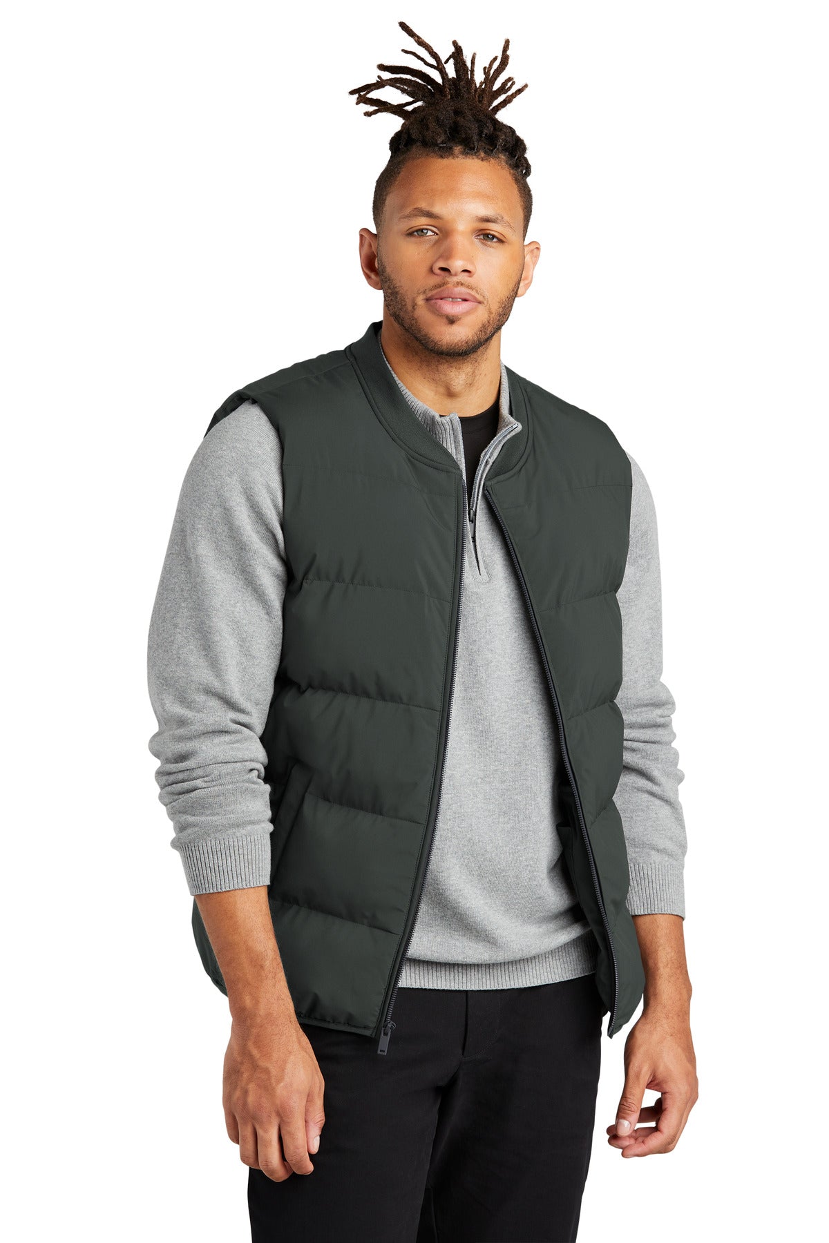 Insulated Puffy Vest with DWR Exterior