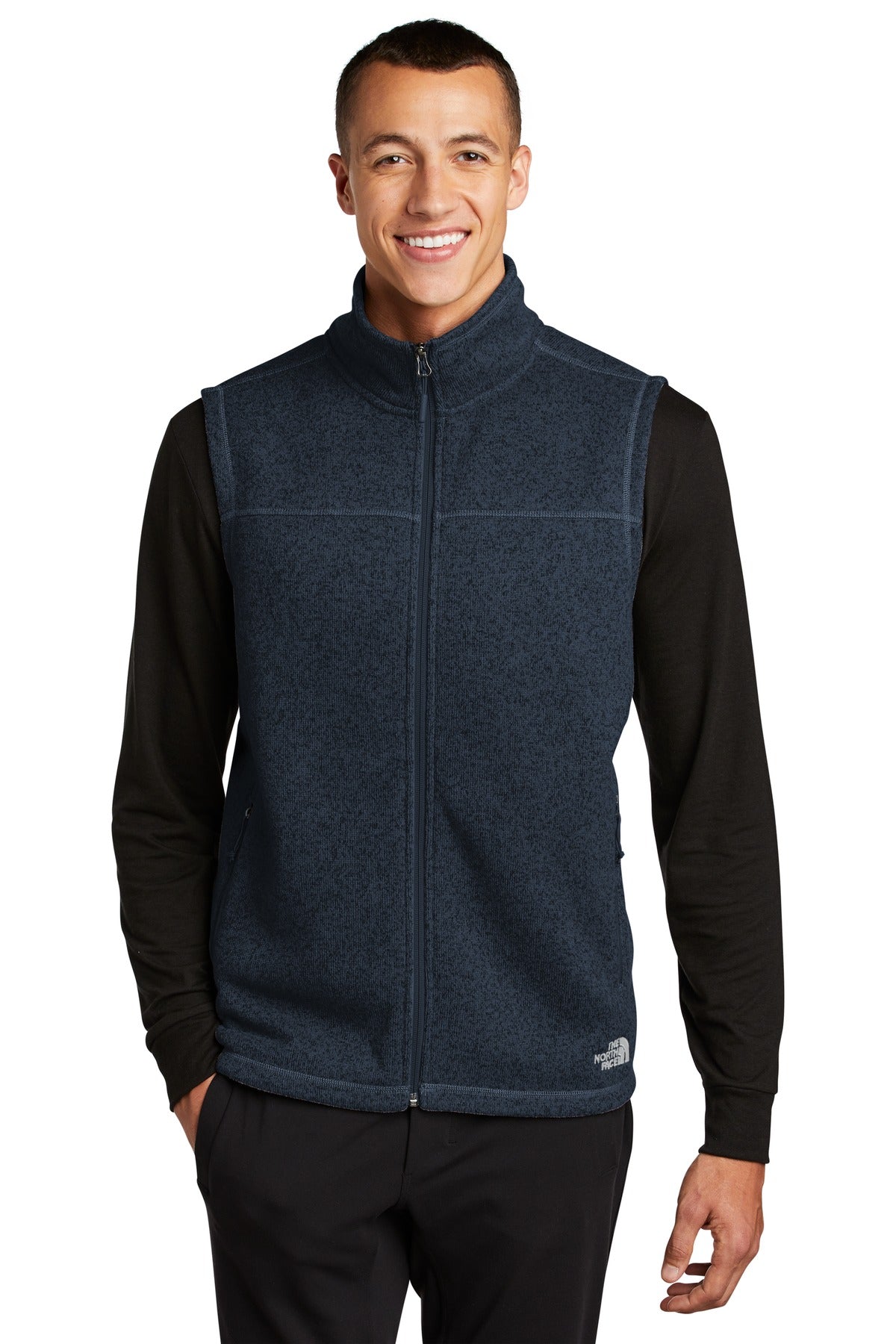 Heavyweight Sweater-Knit Fleece Vest