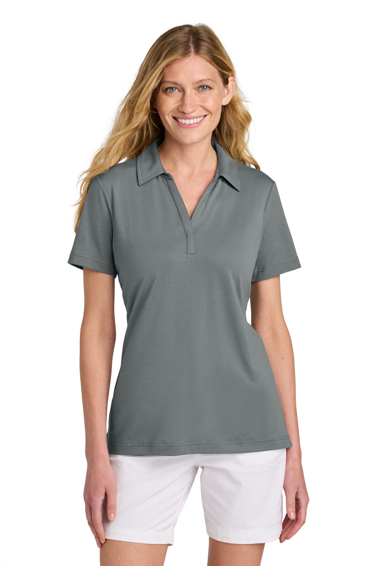 Women's Glenview Solid Performance Polo