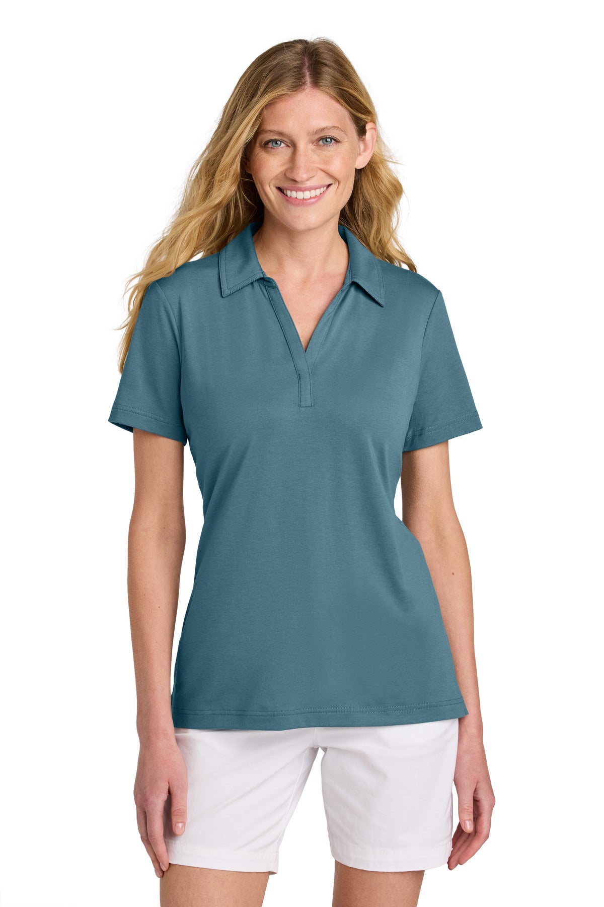 Women's Glenview Solid Performance Polo