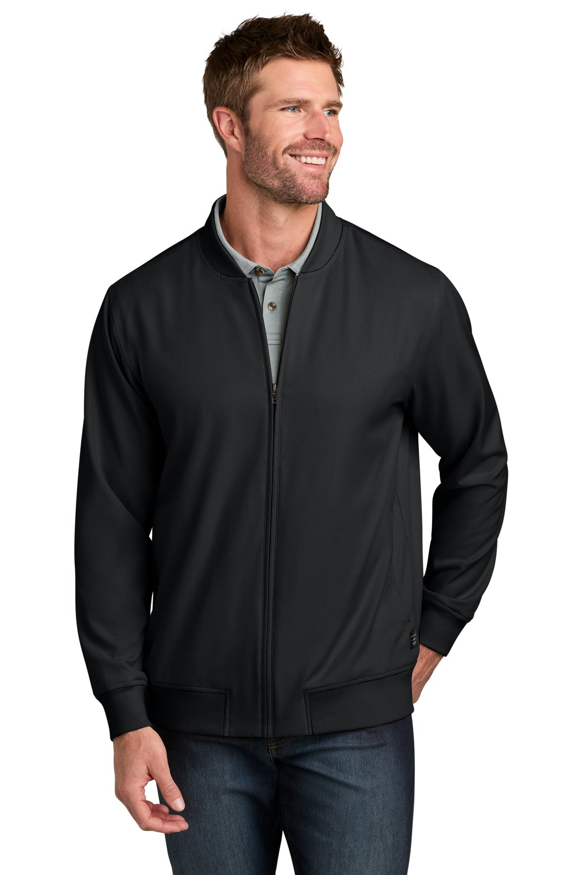 Water-Resistant Bomber Jacket