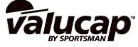 Valucap by Sportsman logo on a white background