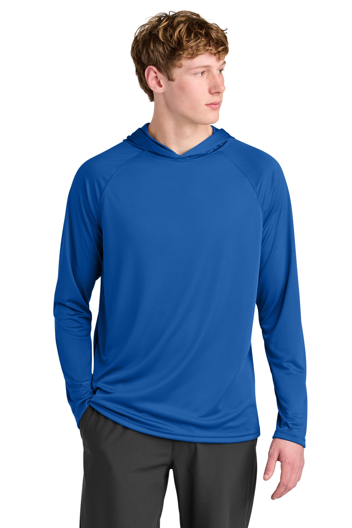 Cooling Performance Long Sleeve Hooded Tee