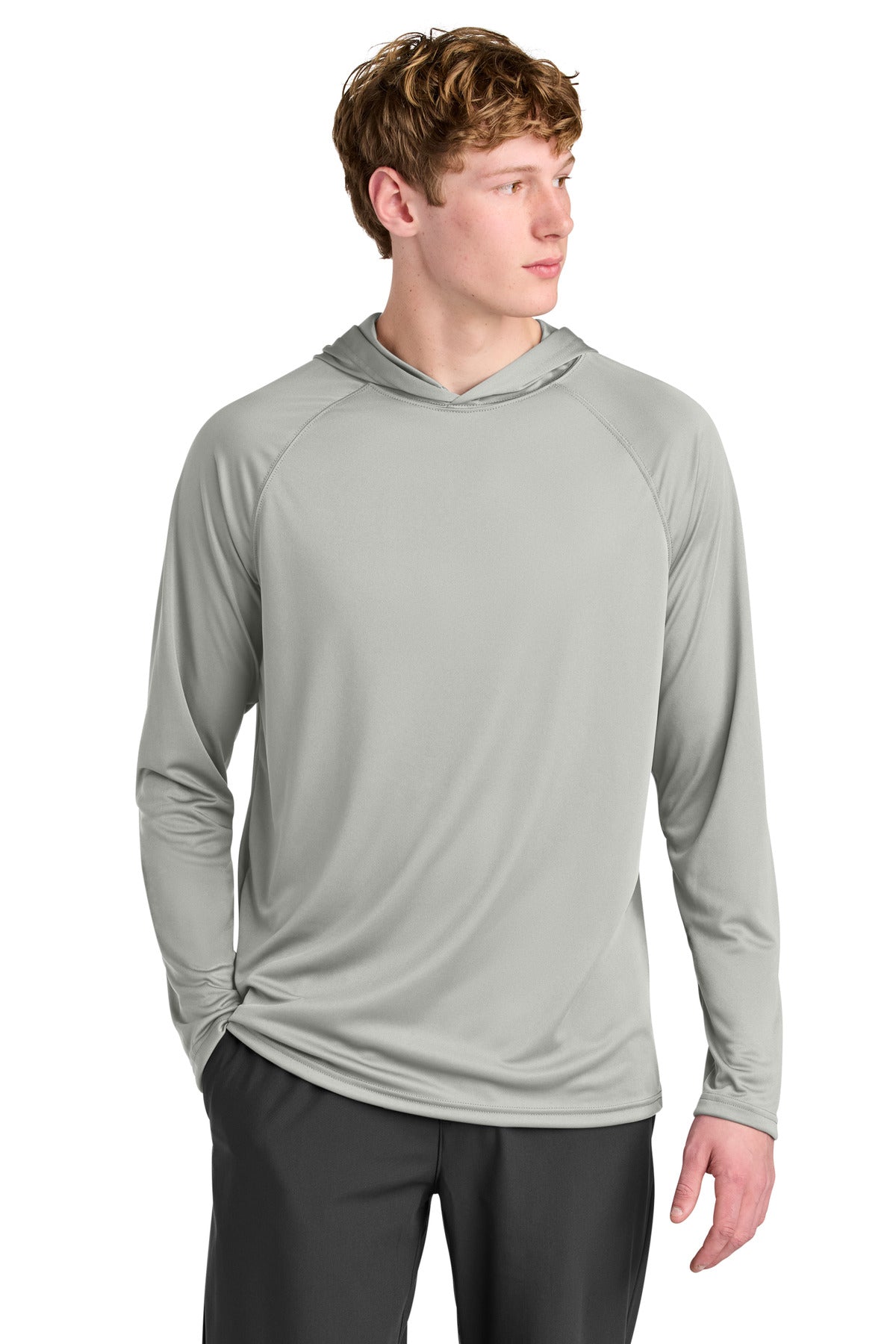 Cooling Performance Long Sleeve Hooded Tee