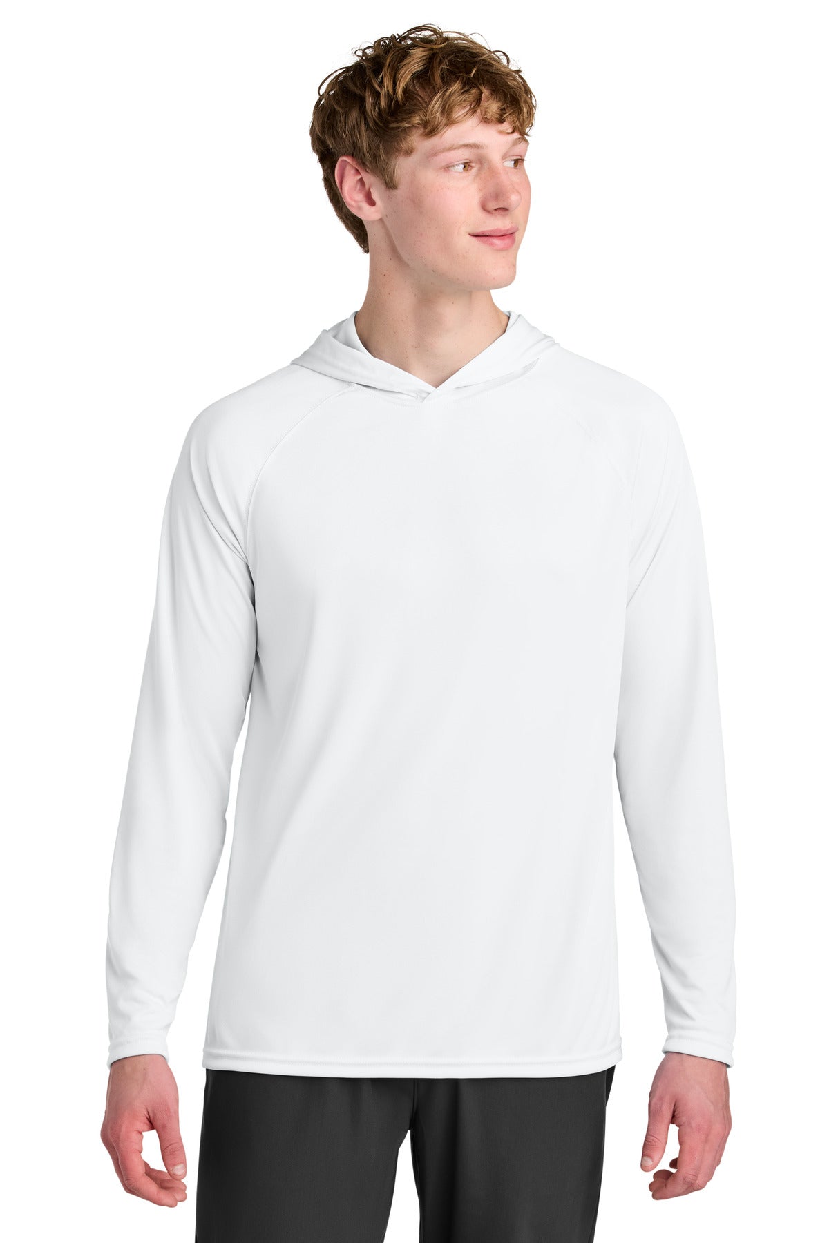 Cooling Performance Long Sleeve Hooded Tee