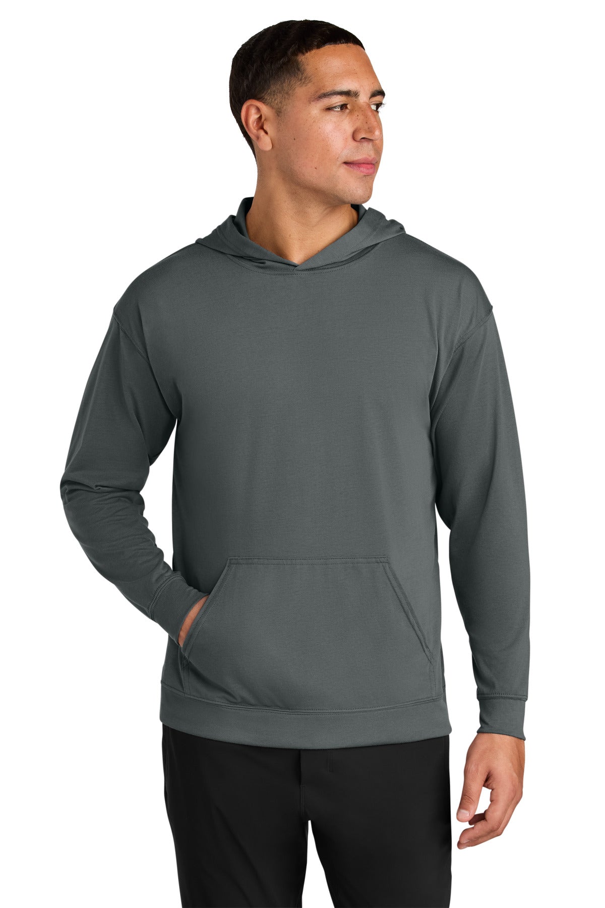 Softek Long Sleeve Hooded Tee