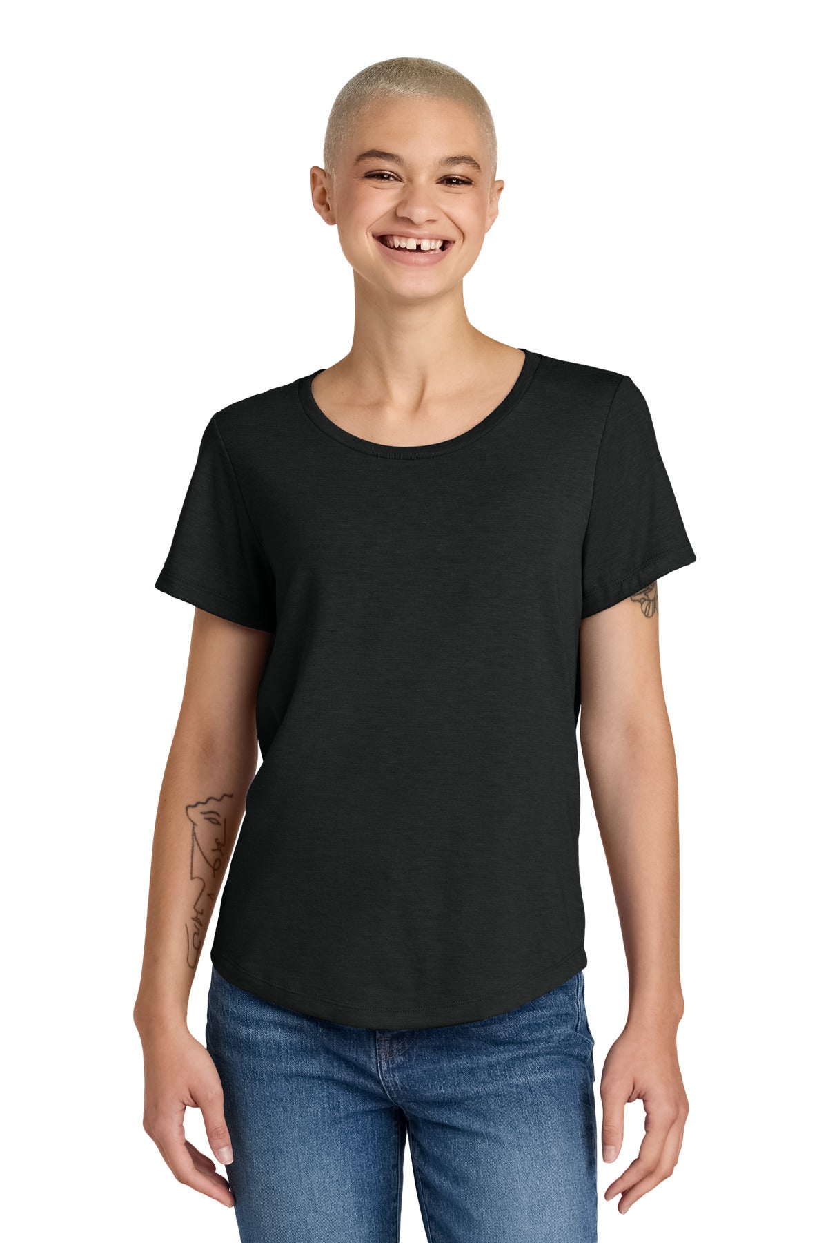 Women's Relaxed Tri-Blend Scoop Neck Tee