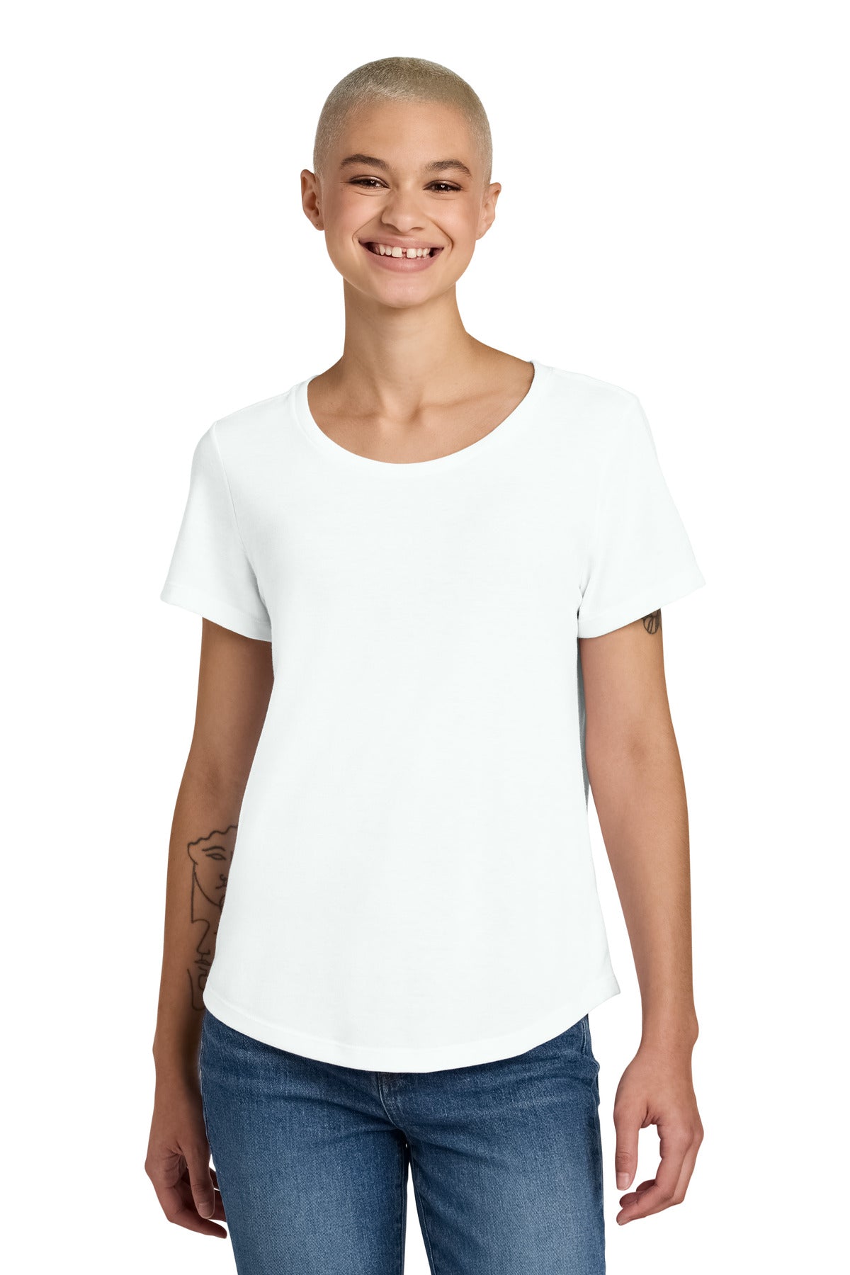 Women's Relaxed Tri-Blend Scoop Neck Tee