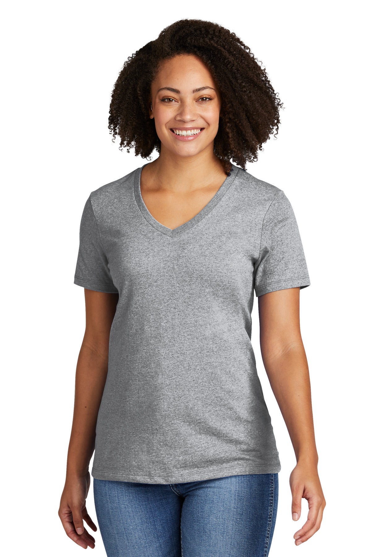 Women's Recycled Blend V-Neck Tee