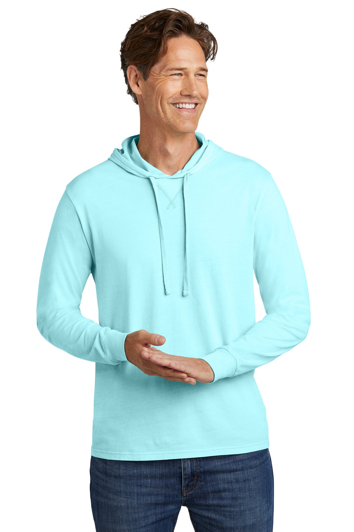 Unisex Mineral Dye Organic Cotton Hoodie Tee