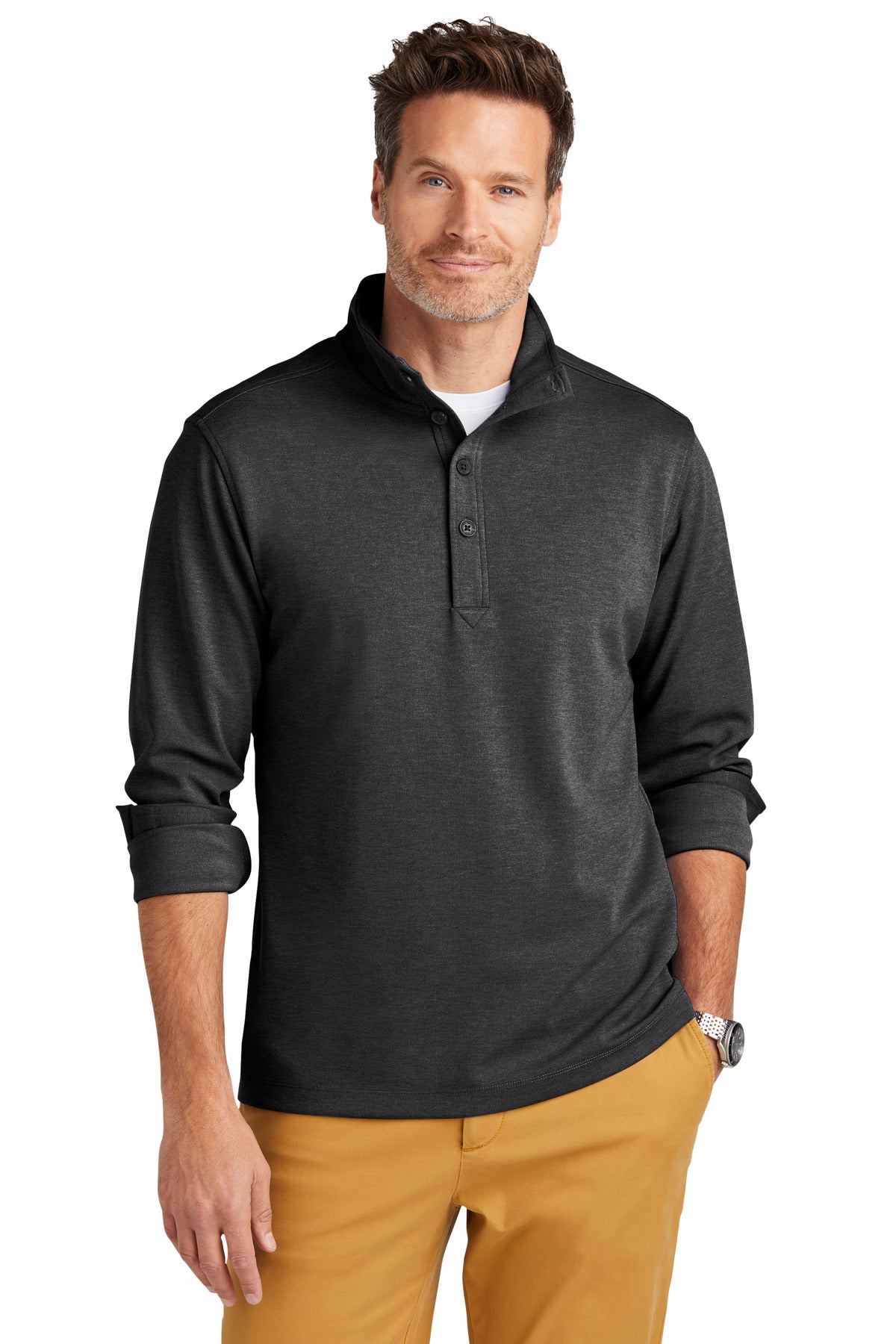 Mid-Layer Stretch 1/2-Button Pullover
