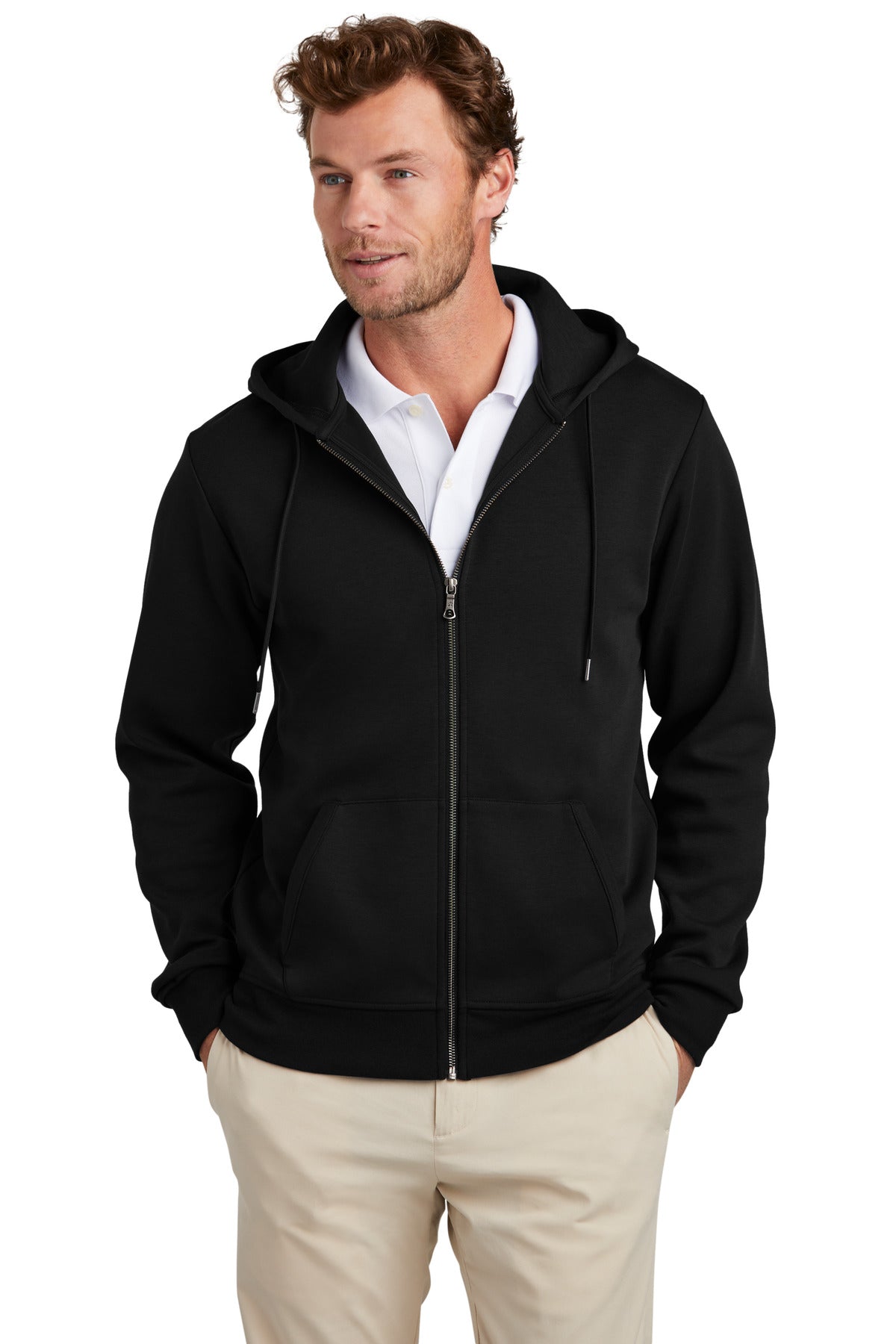 Double-Knit Full-Zip Hoodie