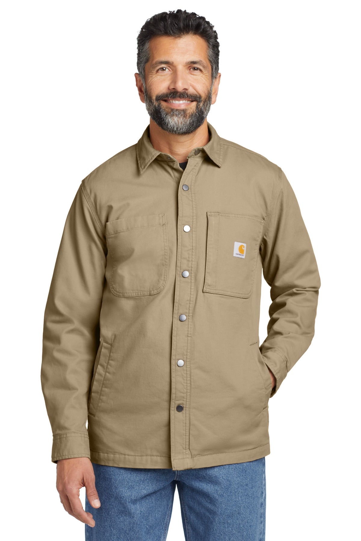 Rugged Flex Fleece-Lined Shirt Jac