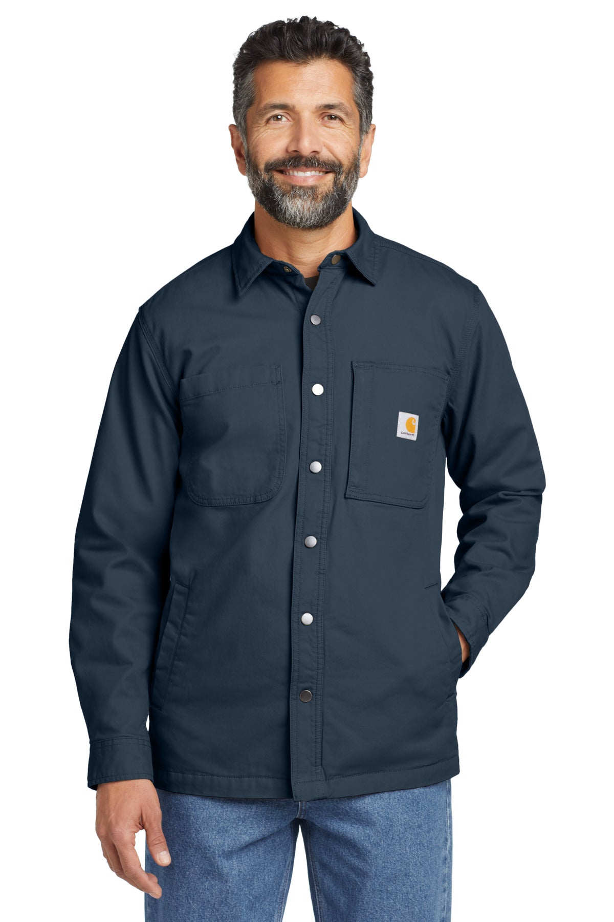 Rugged Flex Fleece-Lined Shirt Jac