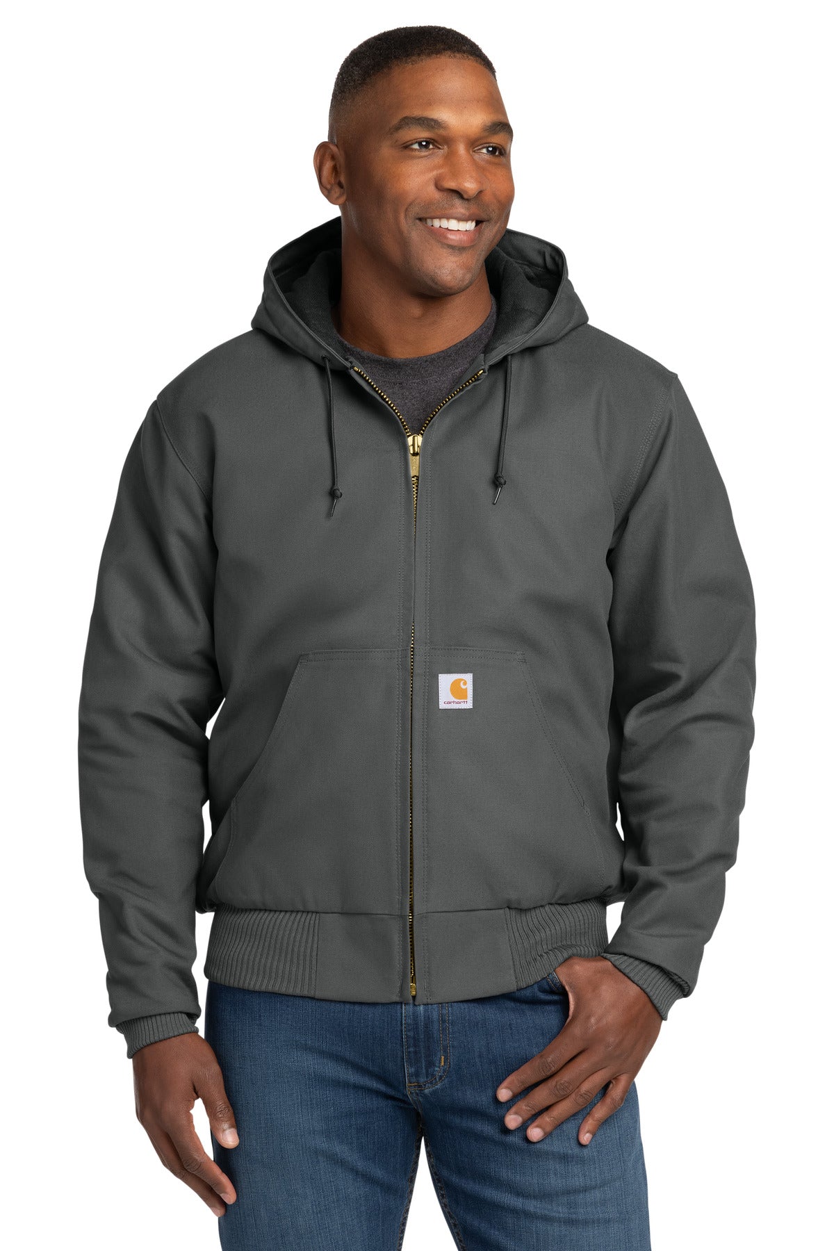 Quilted-Flannel-Lined Duck Active Jac