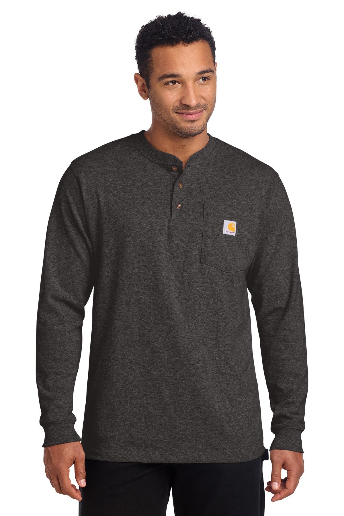 Long Sleeve Henley T-Shirt