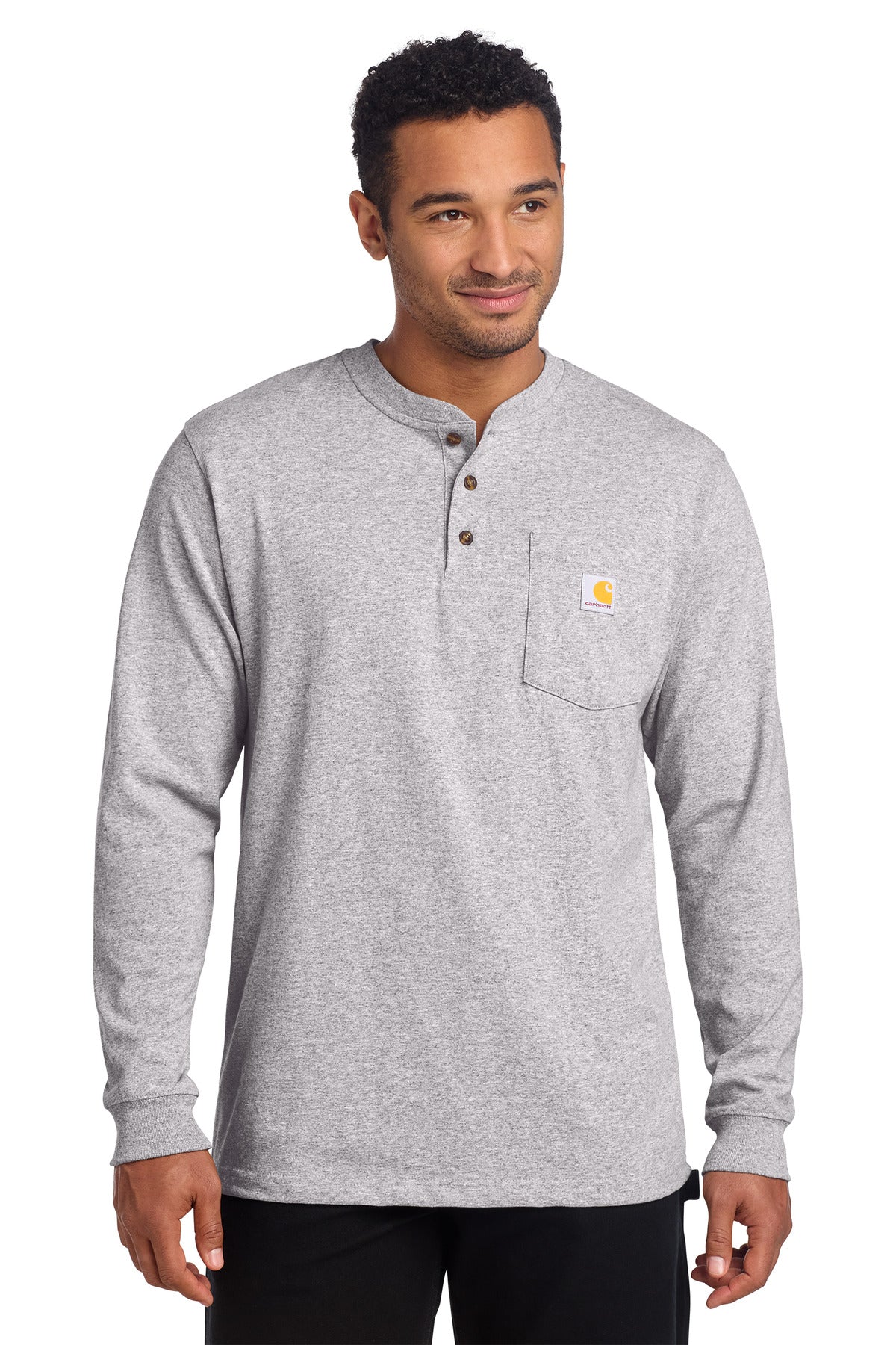 Long Sleeve Henley T-Shirt