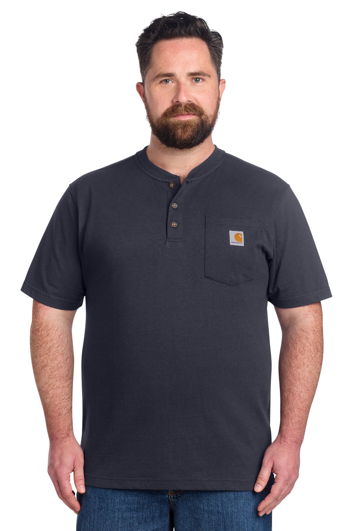 Short Sleeve Henley T-Shirt