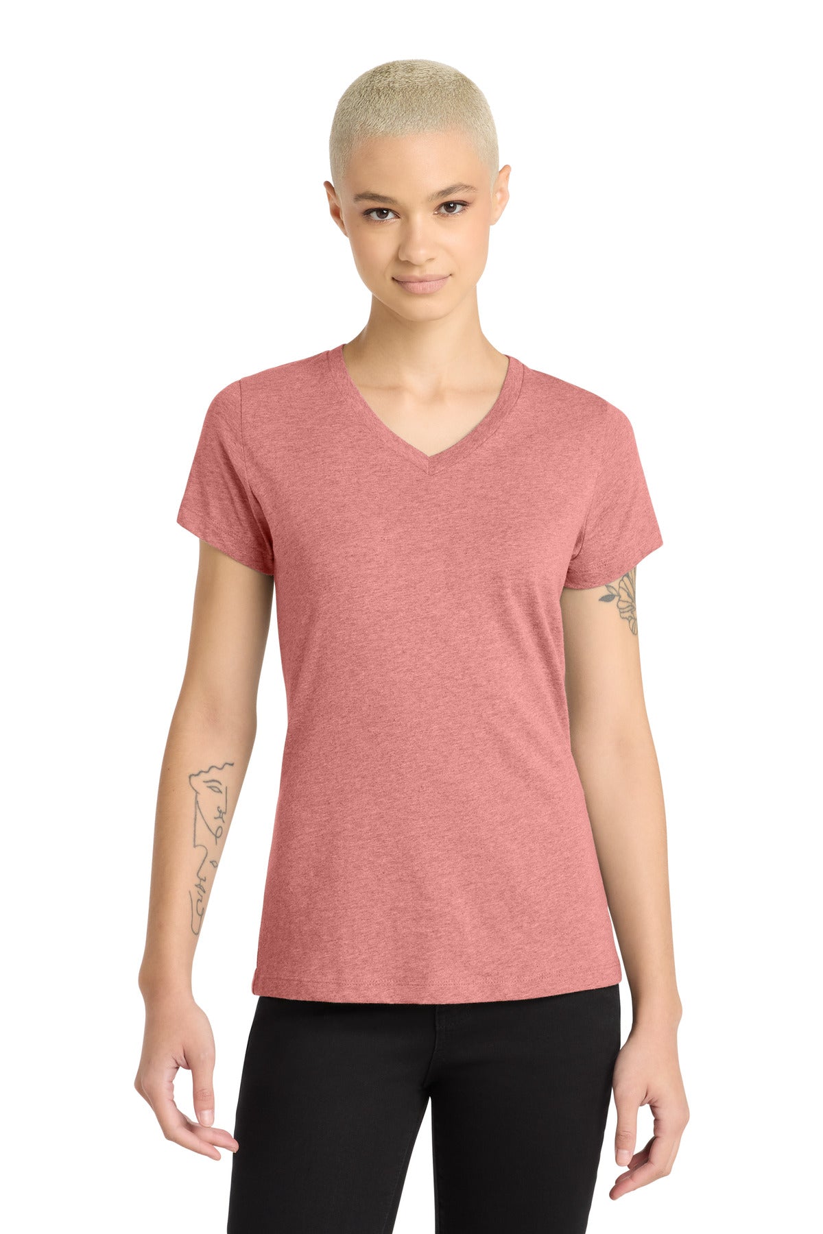 Women's Perfect Blend CVC V-Neck Tee