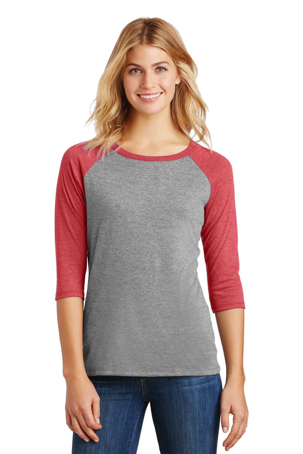 Women's Perfect Tri 3/4-Sleeve Raglan