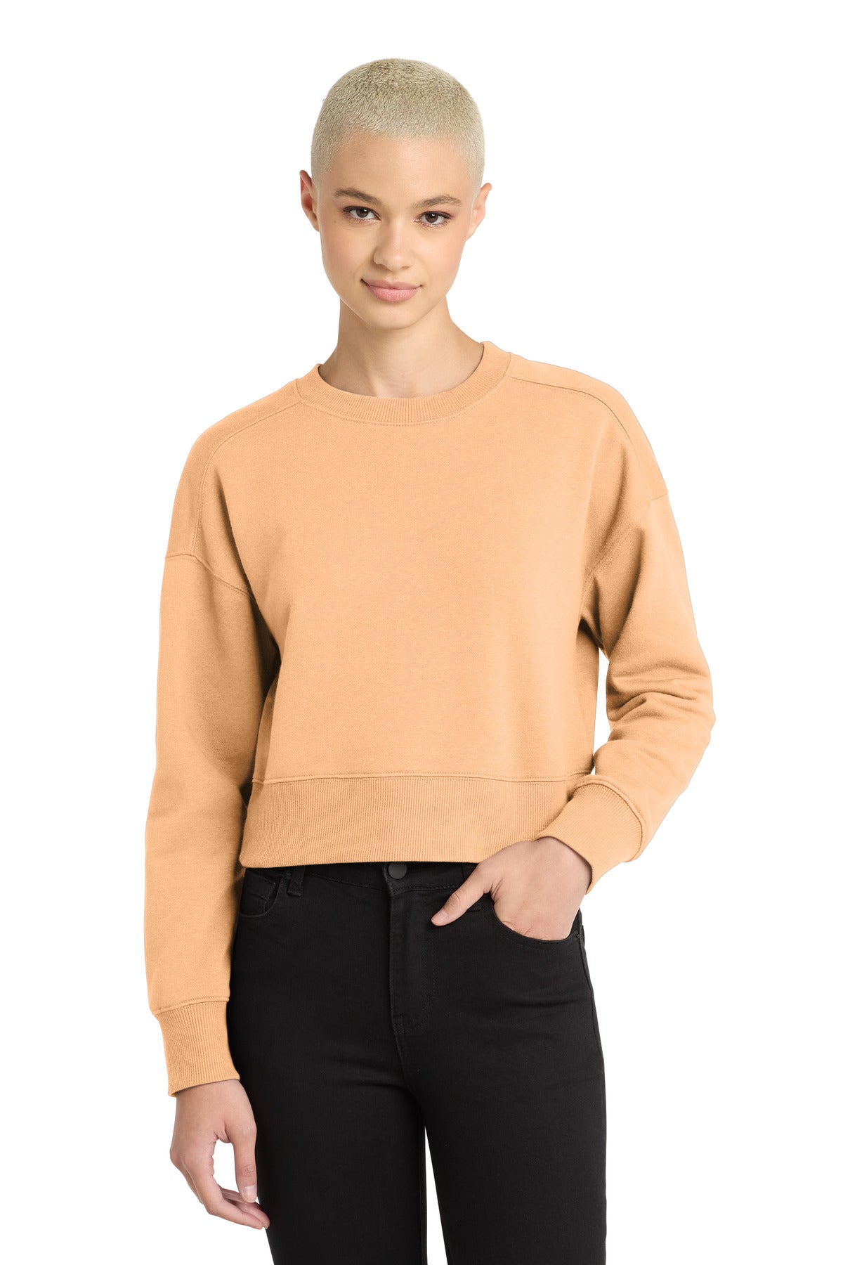 Women's Perfect Weight Fleece Cropped Crew