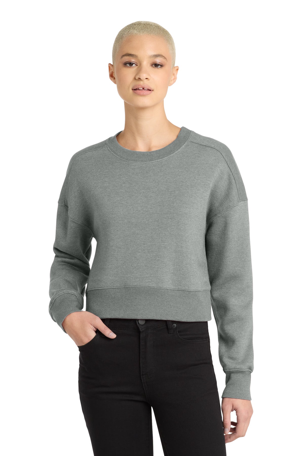 Women's Perfect Weight Fleece Cropped Crew