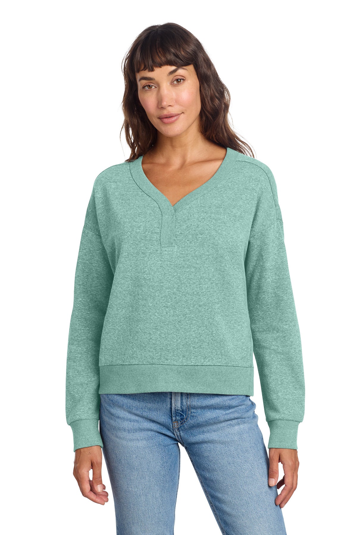 Women's Perfect Tri Fleece V-Neck Sweatshirt