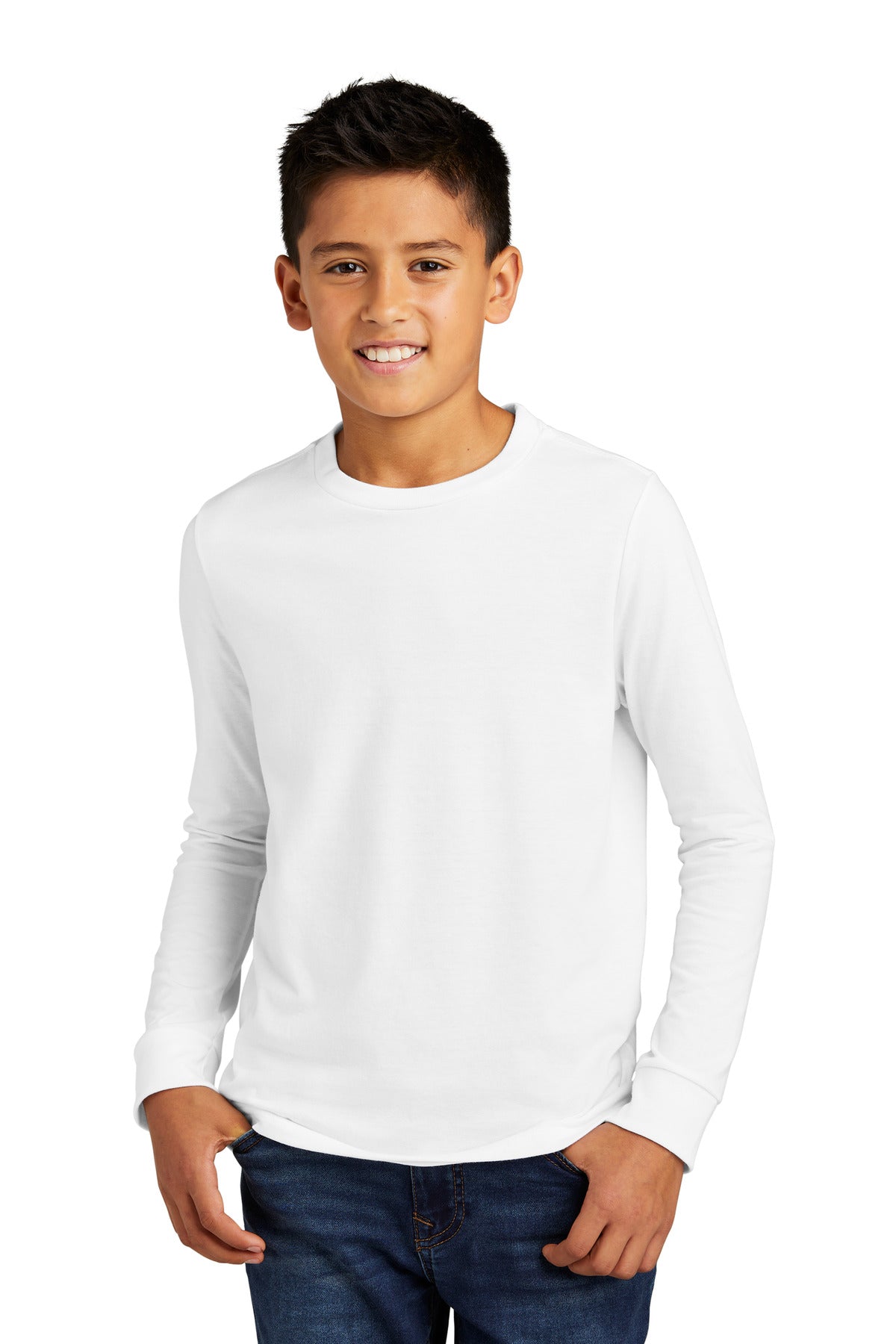 Youth Perfect Tri Long Sleeve Tee