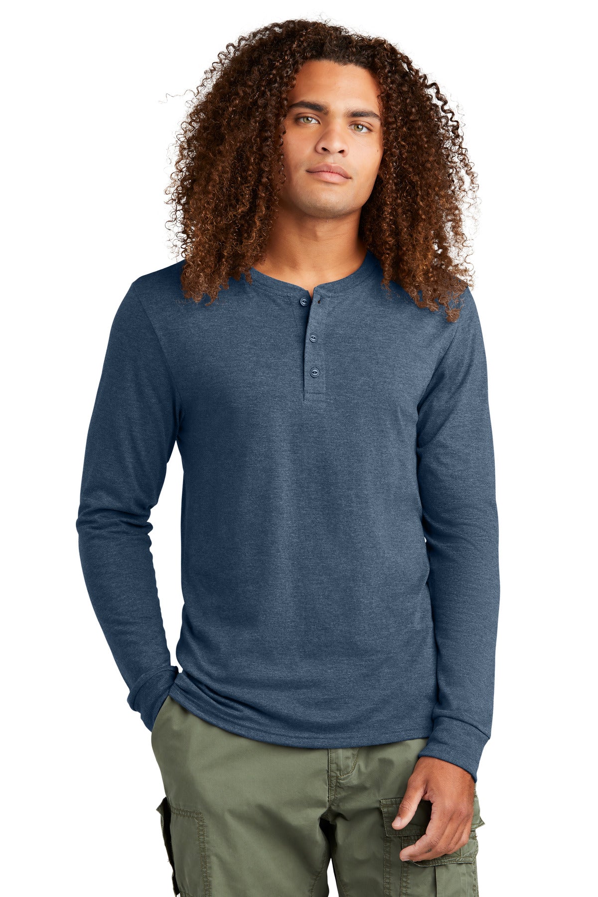 Perfect Tri Long Sleeve Henley