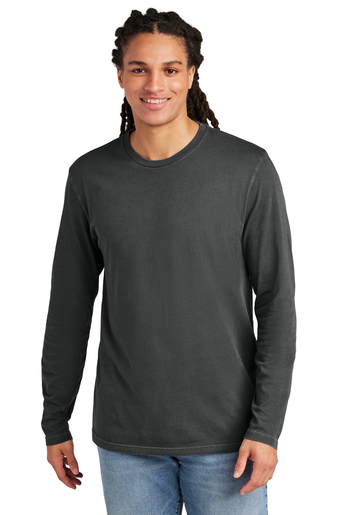 Garment-Dyed Long Sleeve Tee