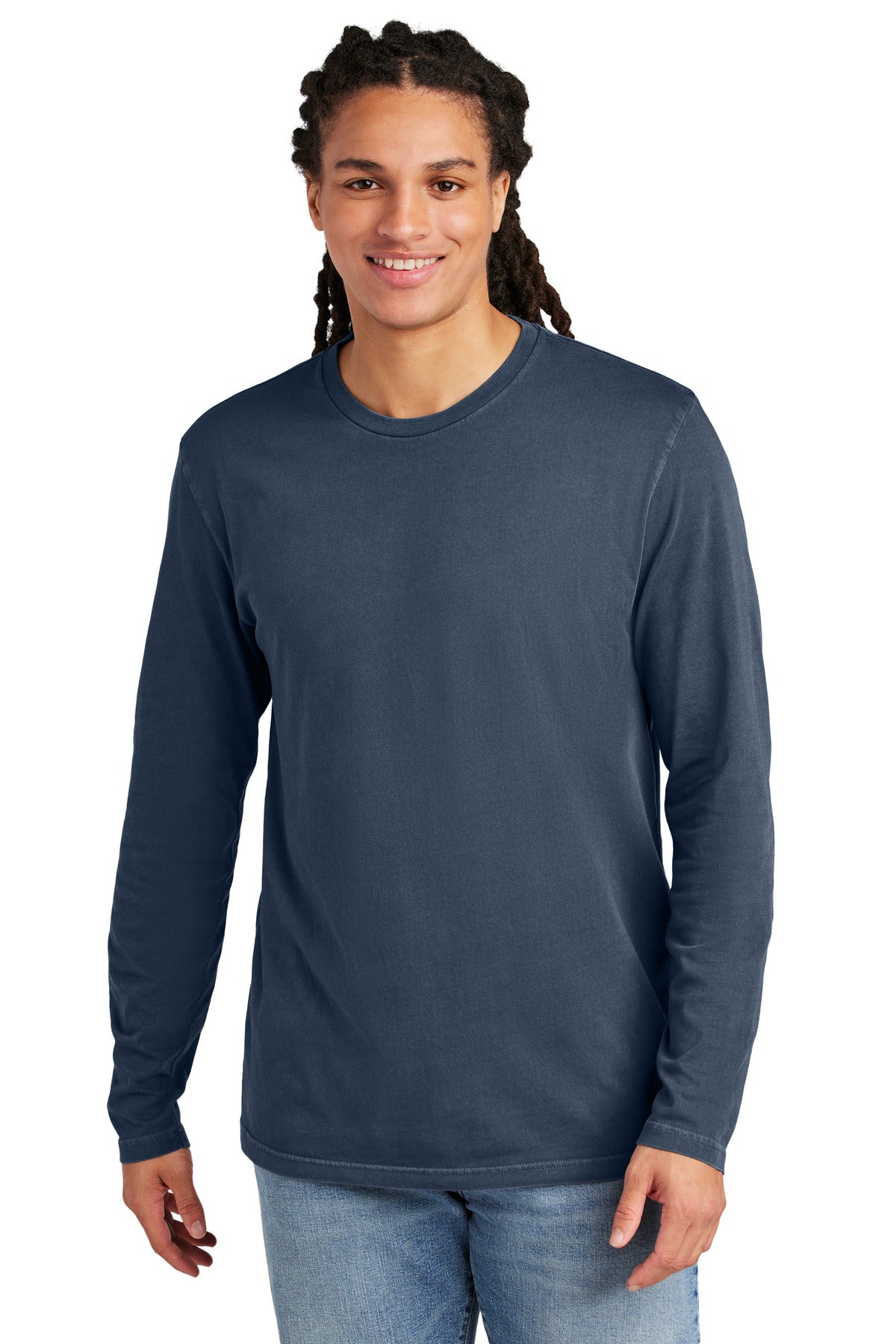 Garment-Dyed Long Sleeve Tee