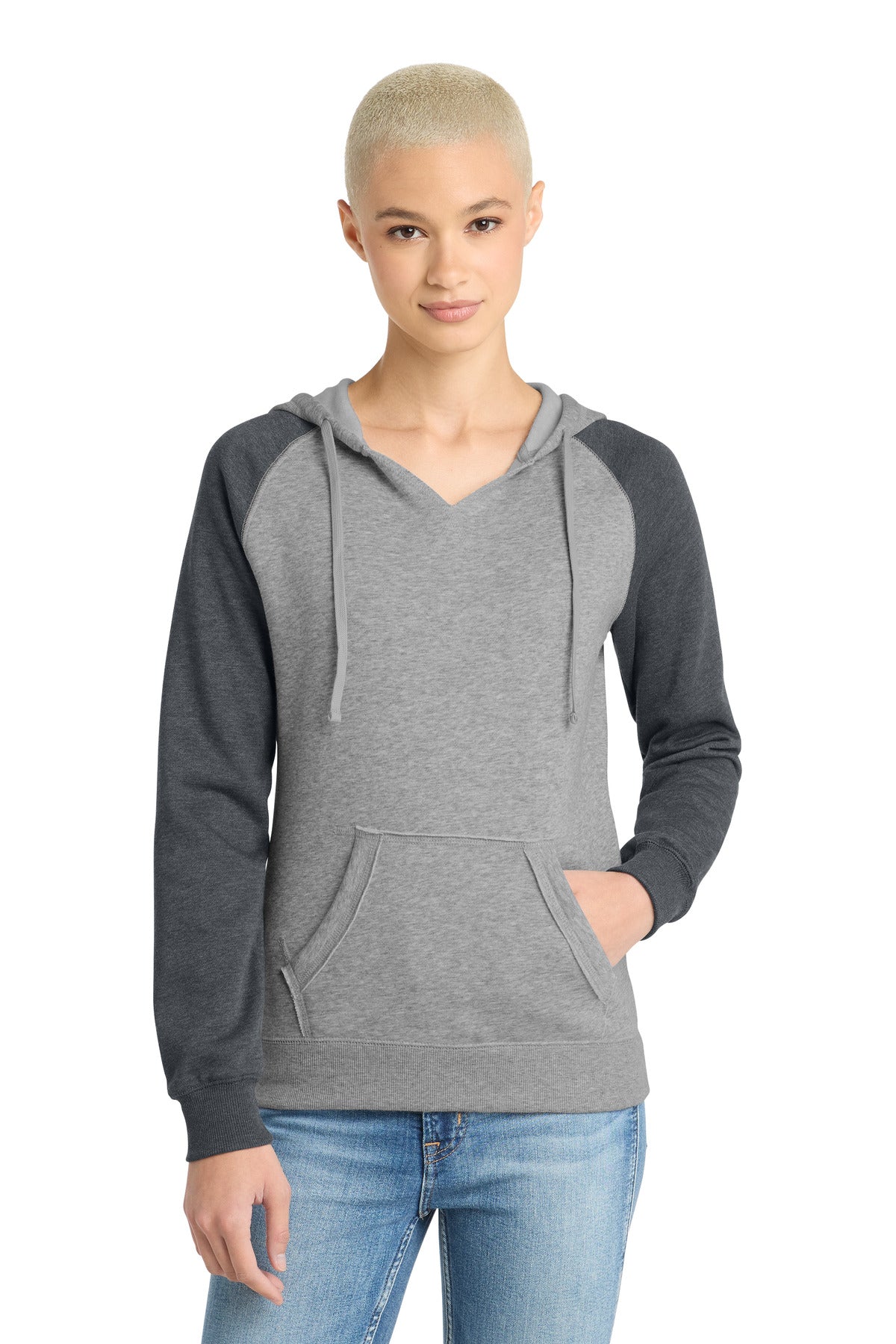 Women's Lightweight Fleece Raglan Hoodie