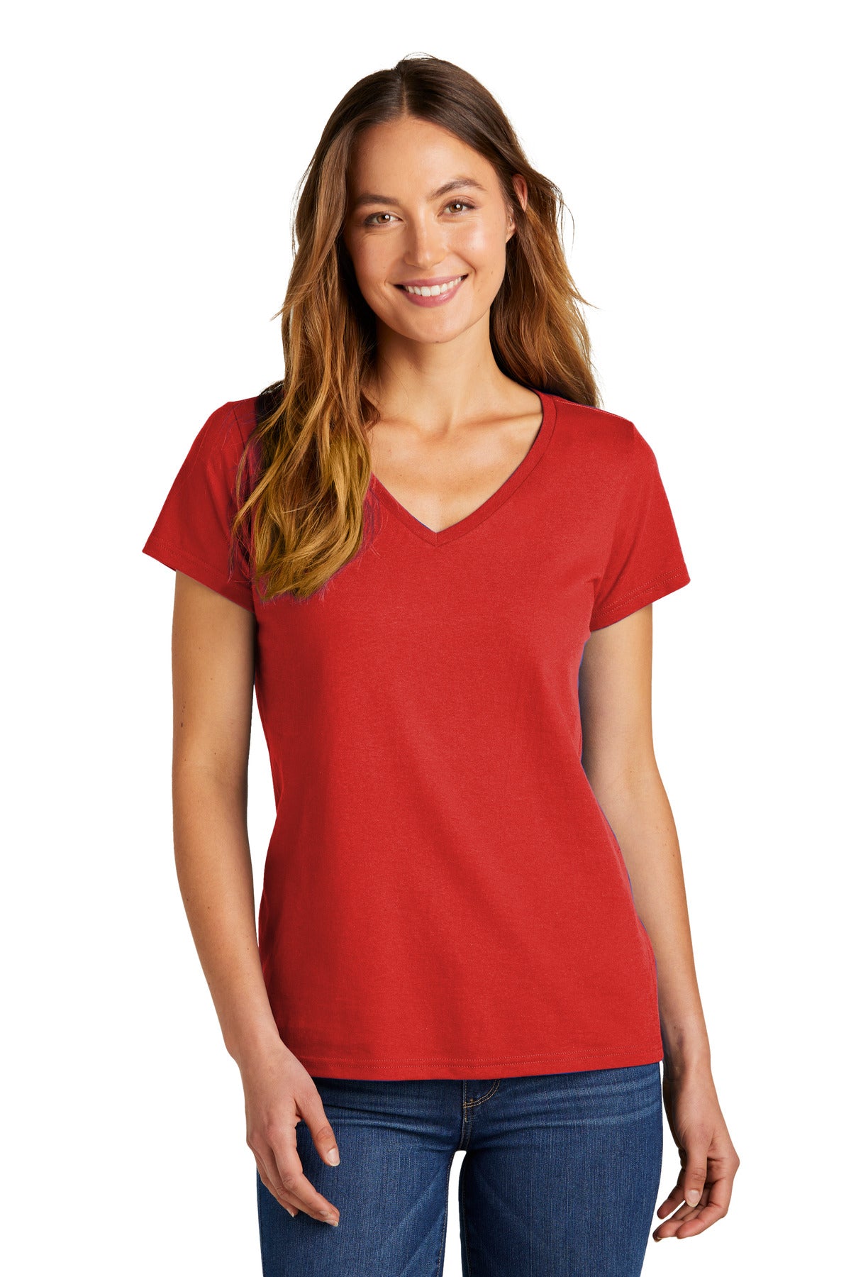 Women's Relaxed Fit V-Neck Tee