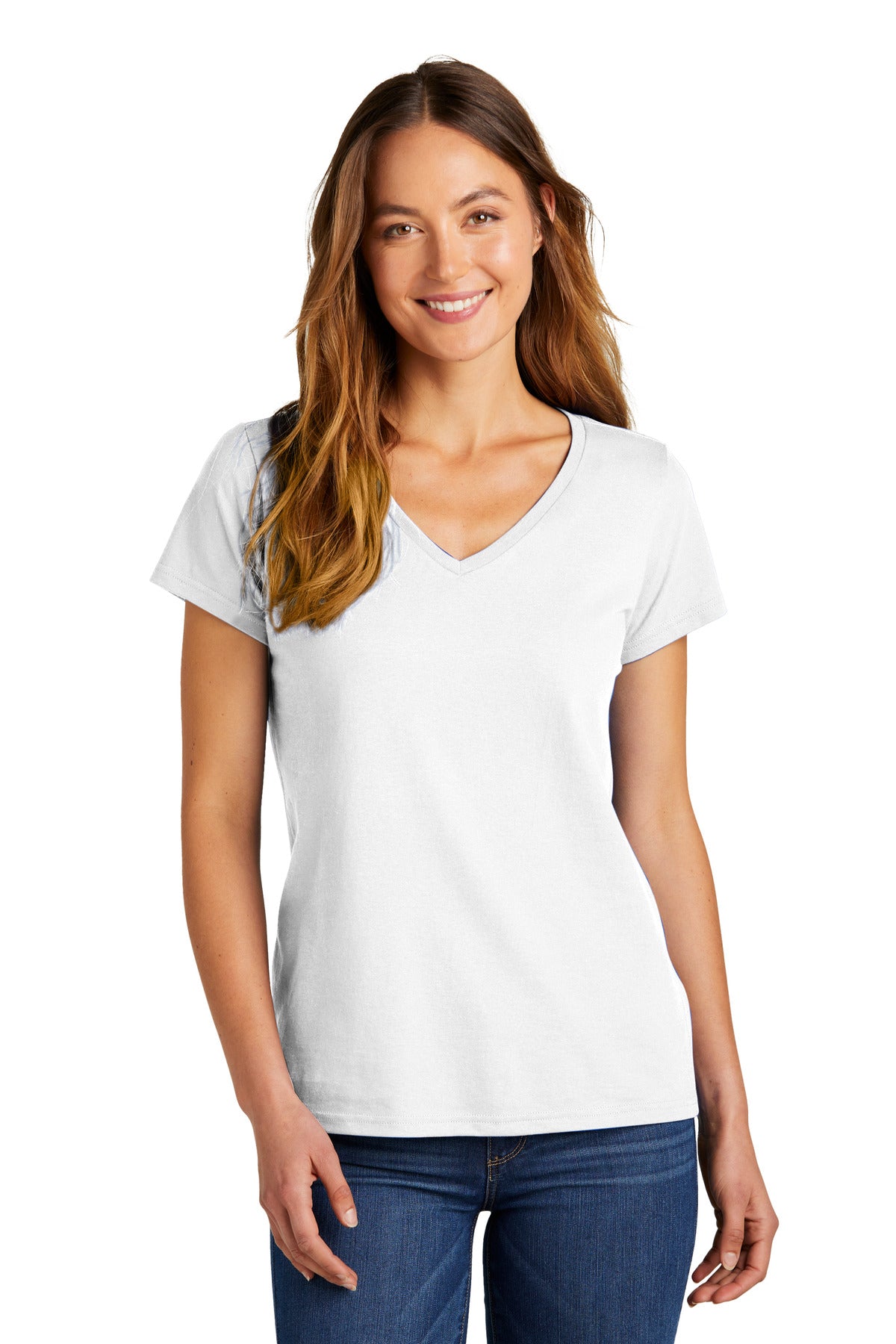 Women's Relaxed Fit V-Neck Tee