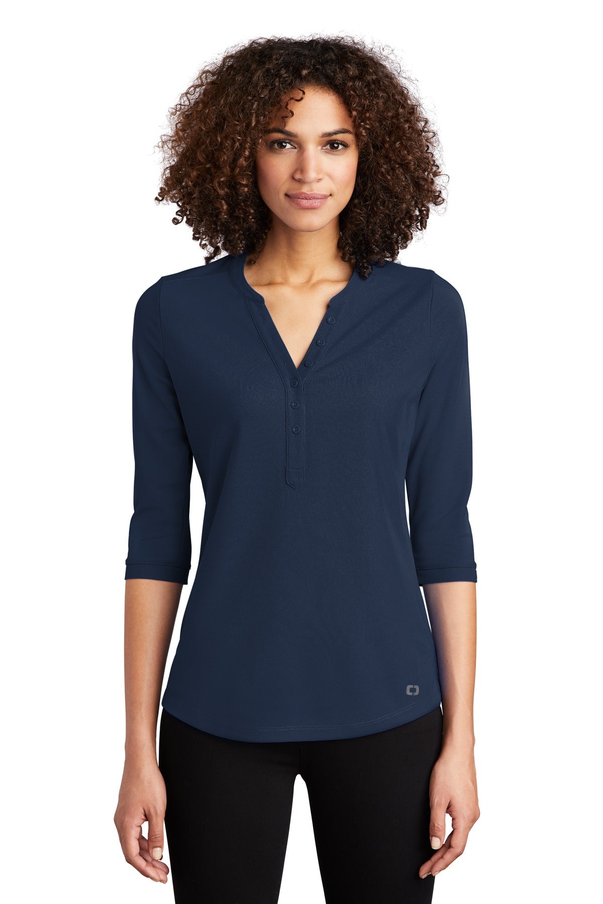 Women's Jewel Henley