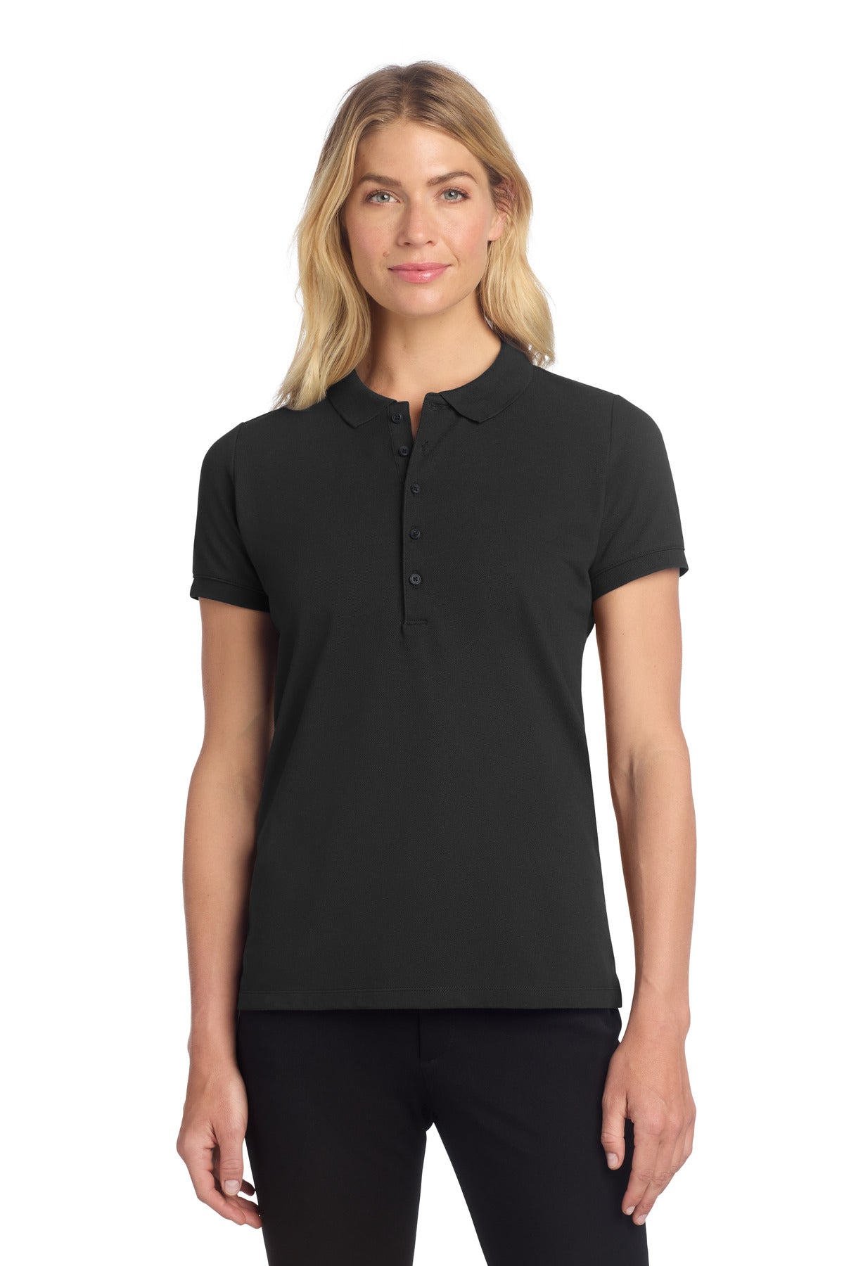 Women's Stretch Heavyweight Pique Polo