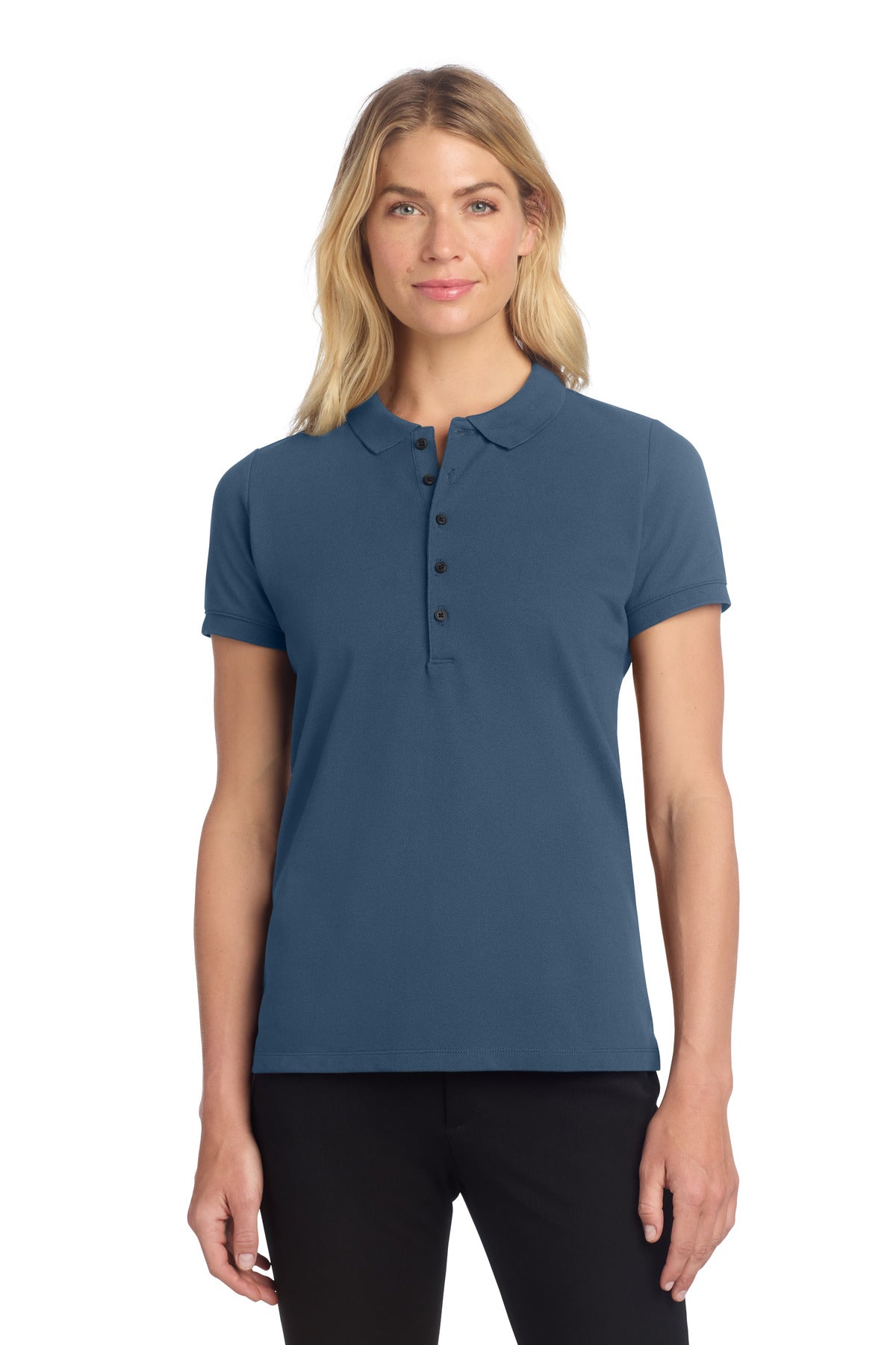 Women's Stretch Heavyweight Pique Polo