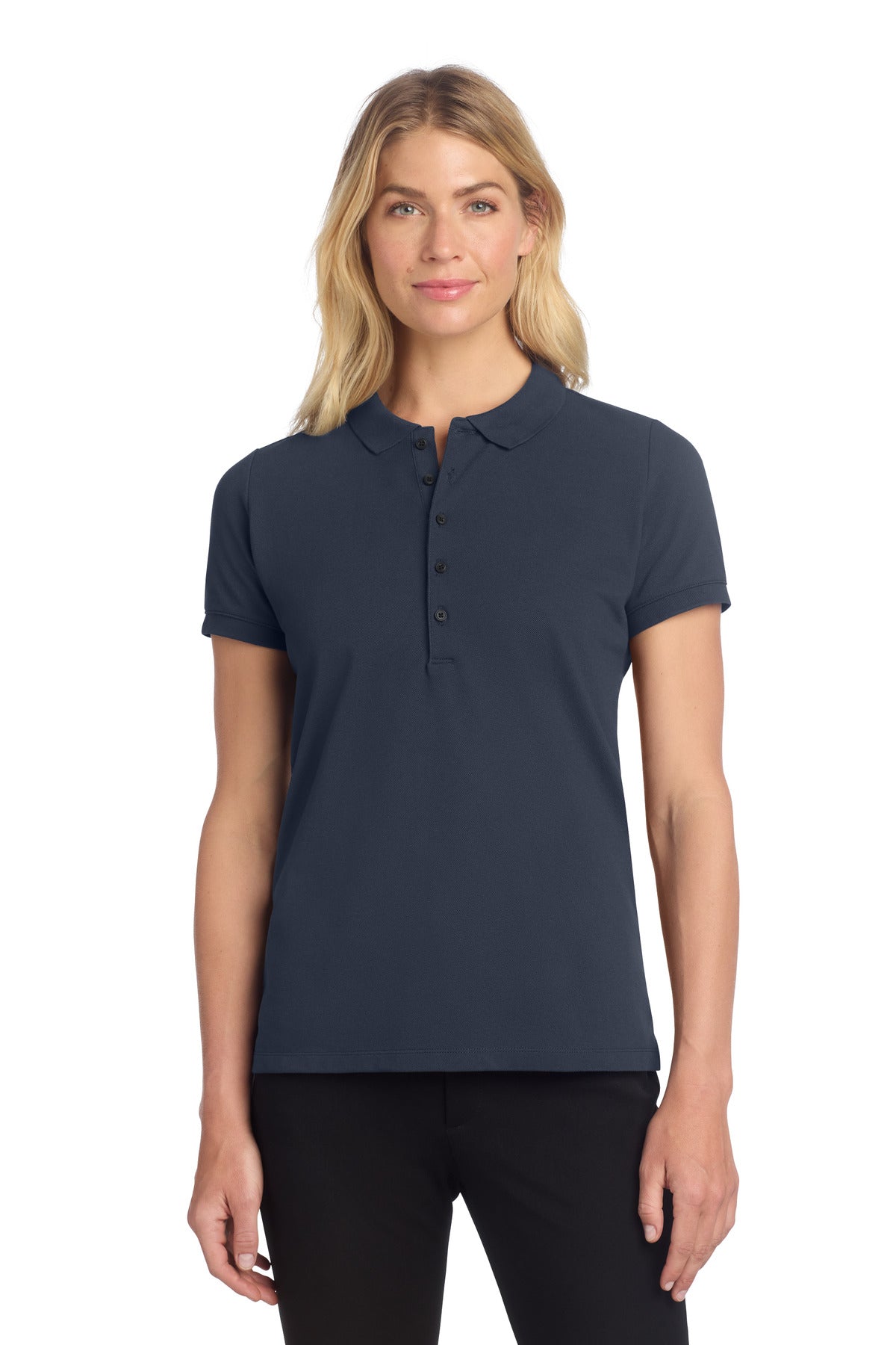 Women's Stretch Heavyweight Pique Polo