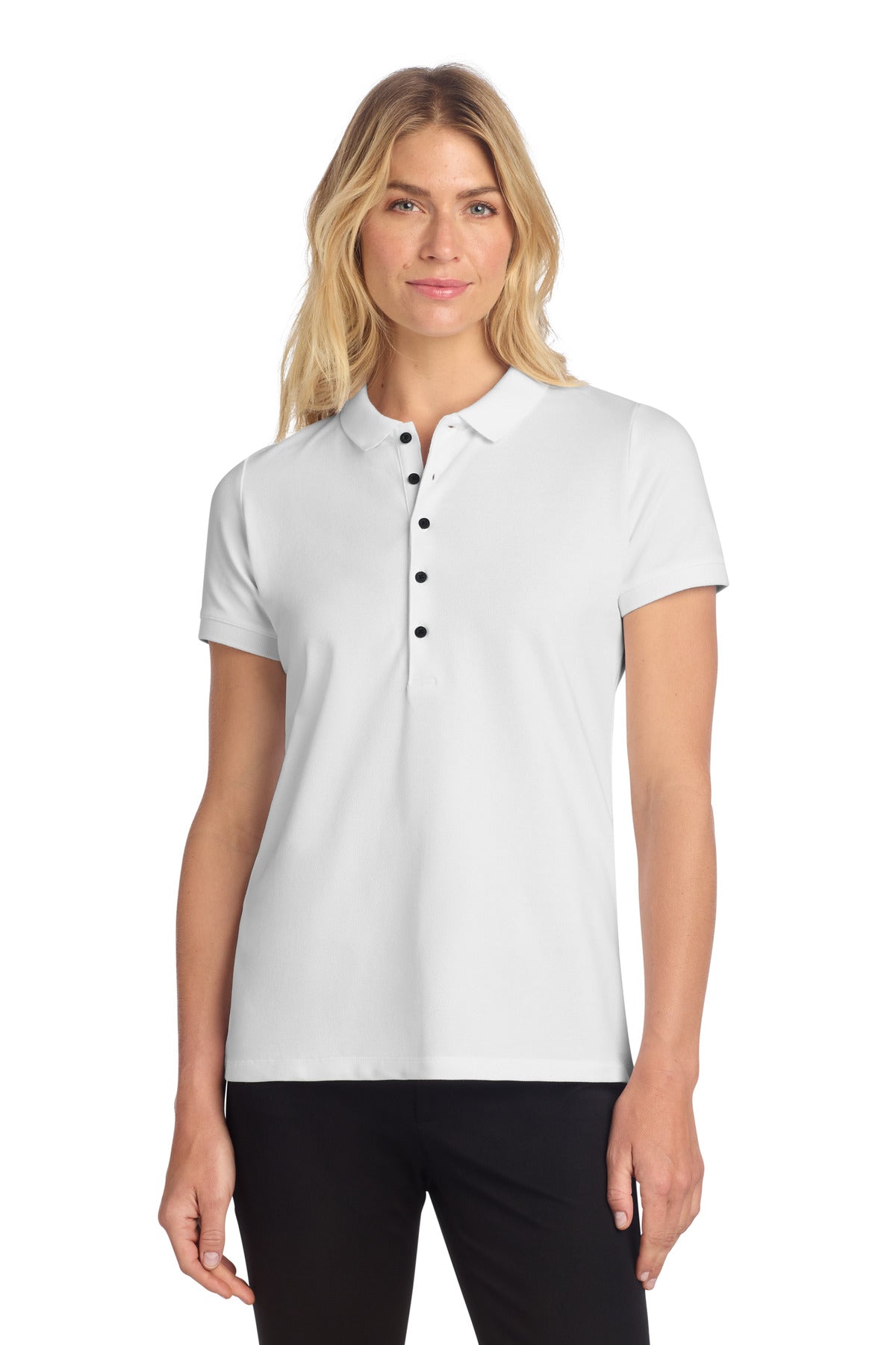 Women's Stretch Heavyweight Pique Polo