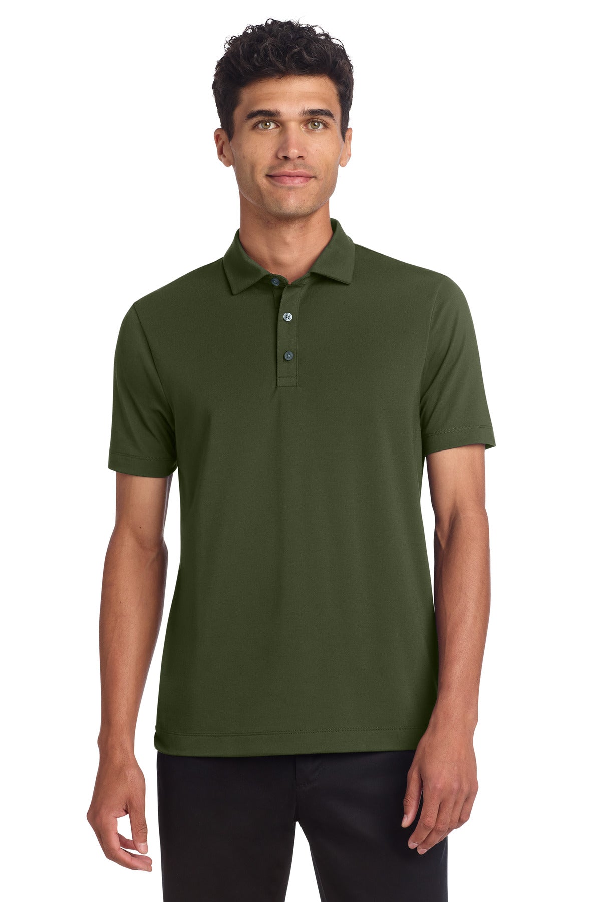Stretch Jersey Polo