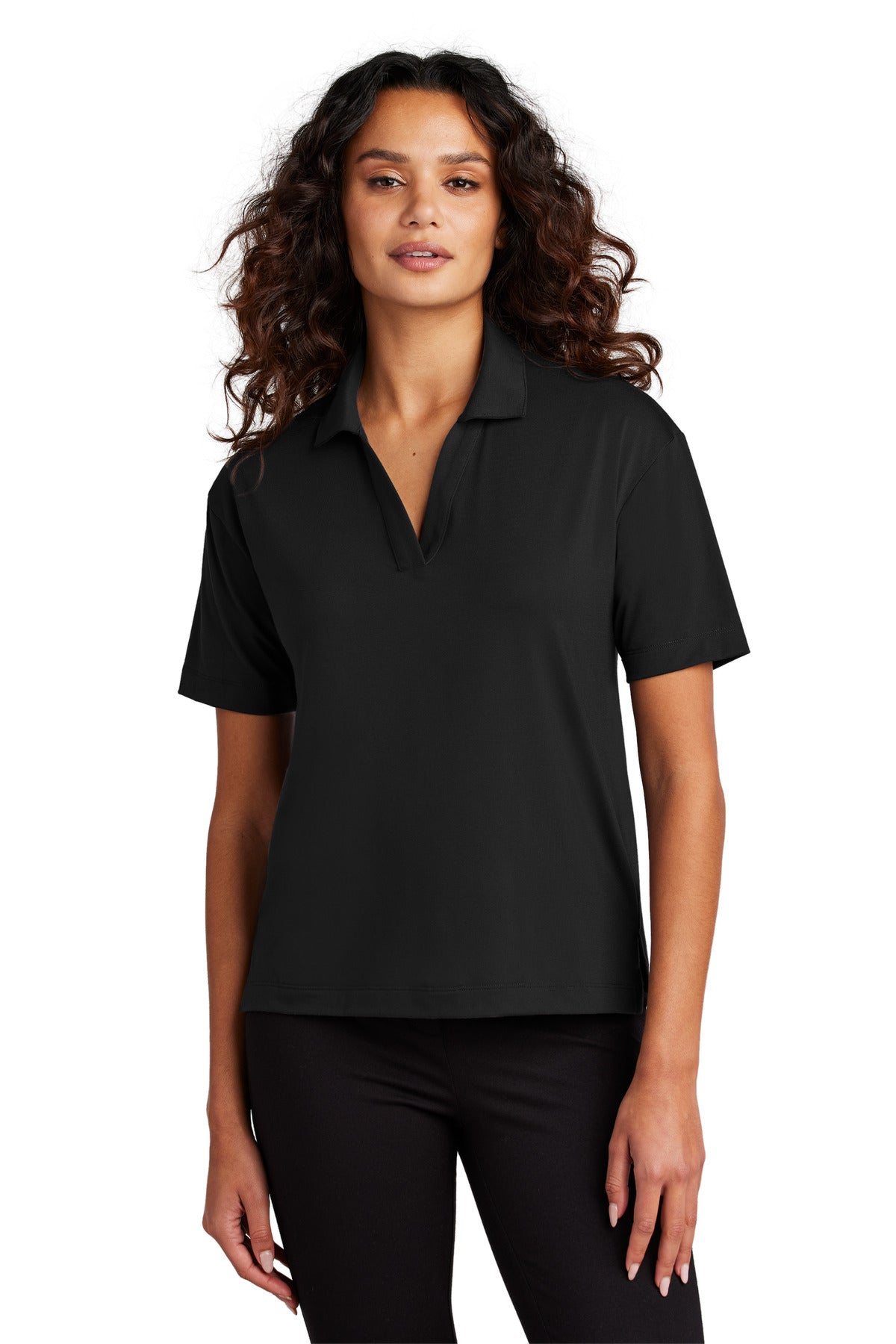 Women's Stretch Jersey Polo
