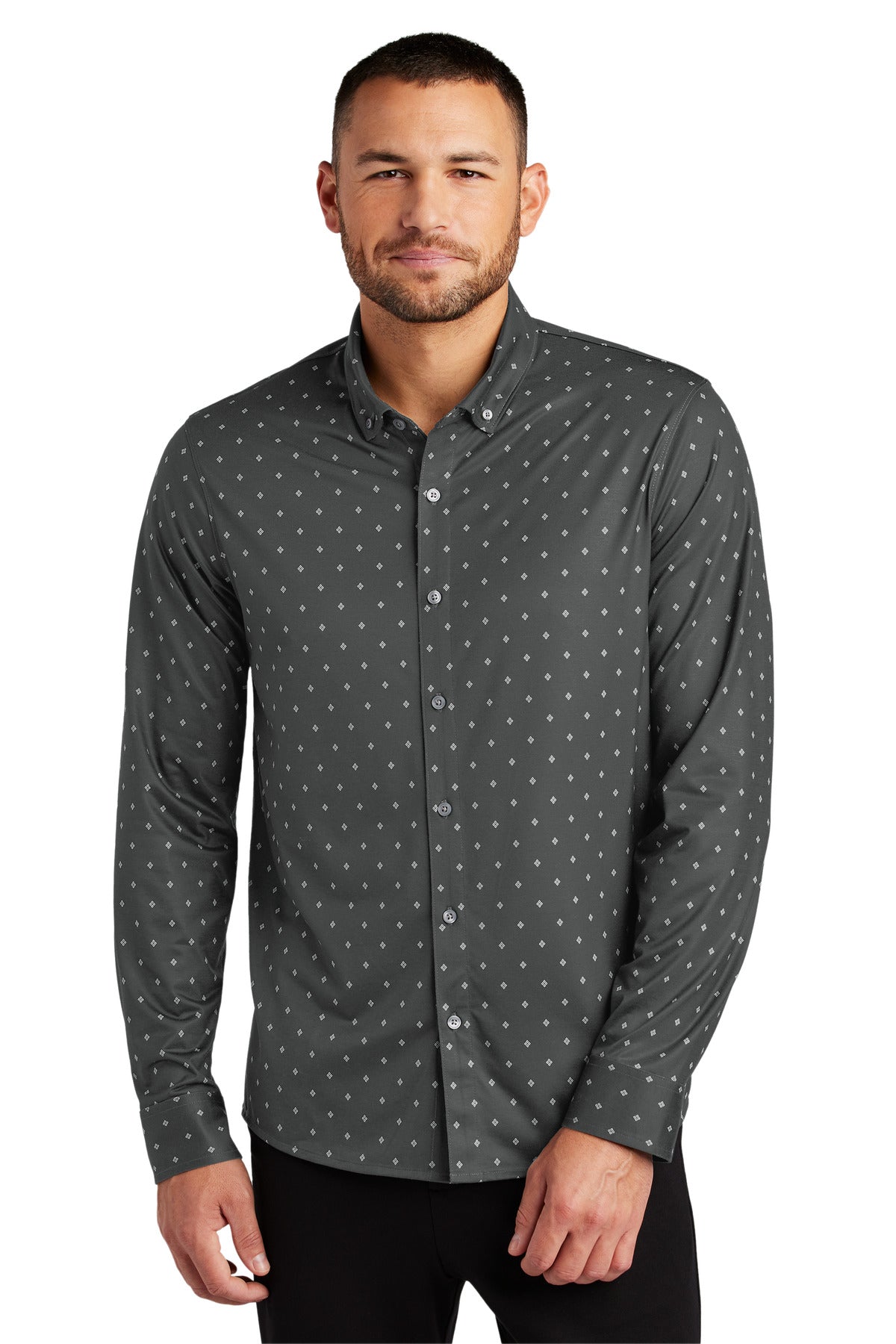 Stretch Jersey Long Sleeve Shirt