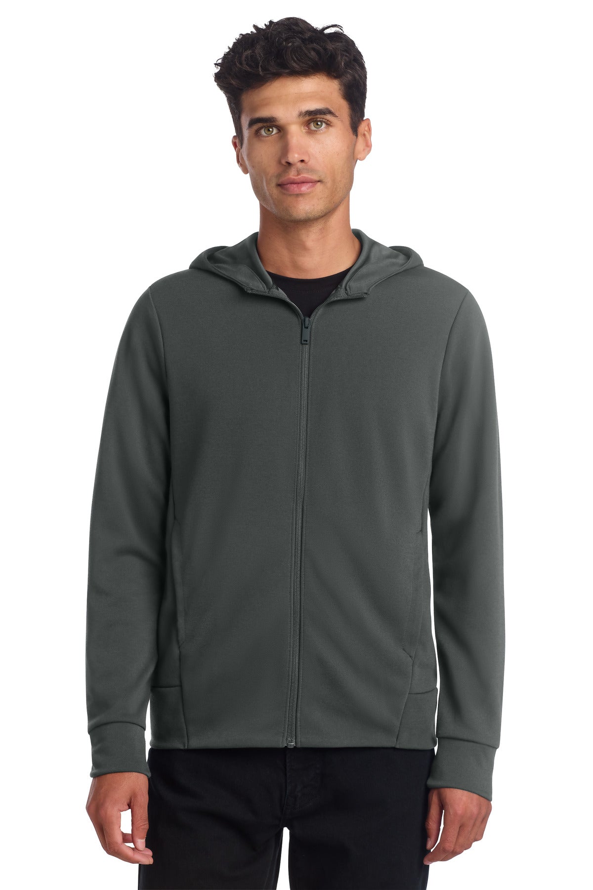 Double-Knit Full-Zip Hoodie