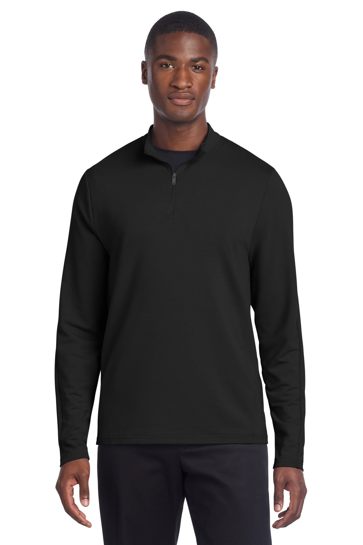Stretch 1/4-Zip Pullover