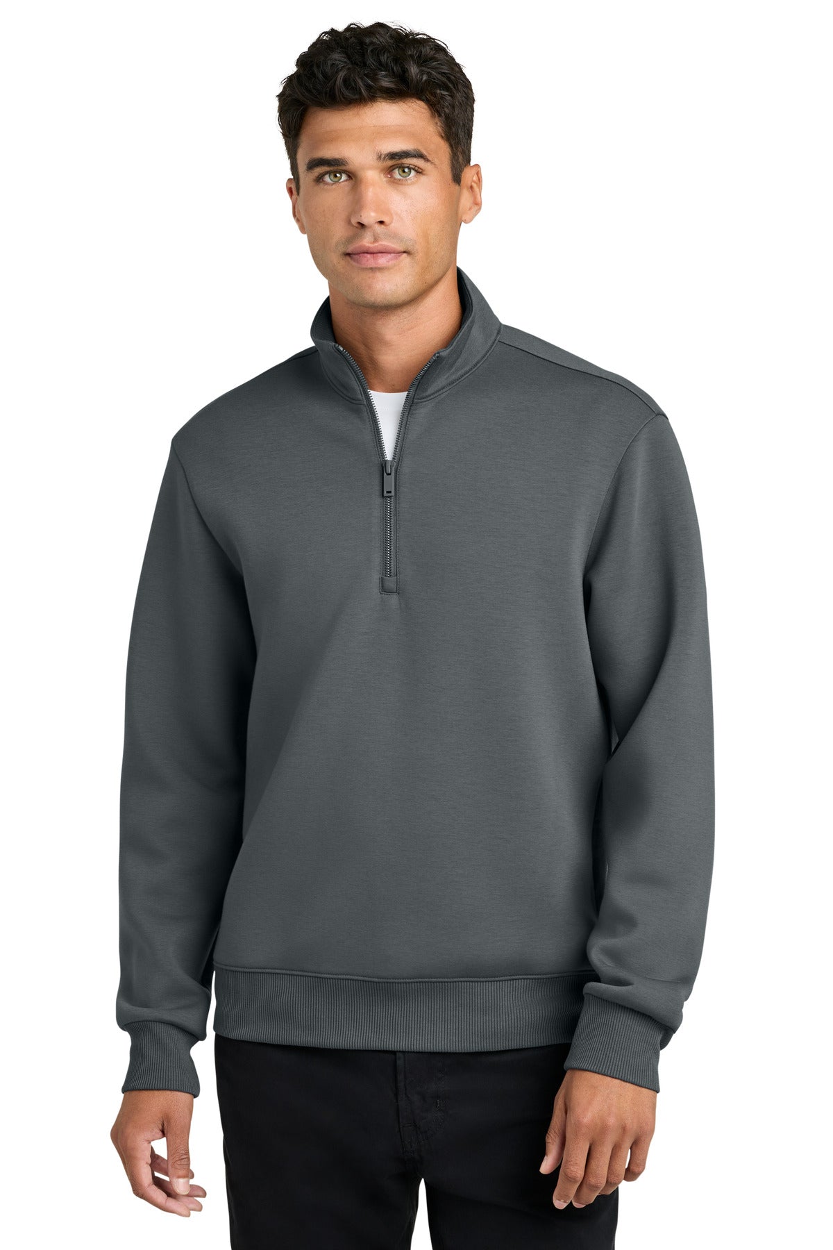 Soft Spacer Quarter-Zip Pullover