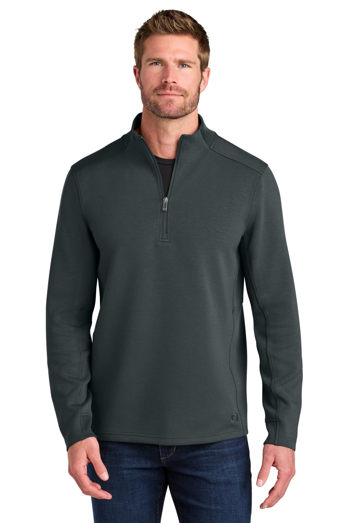 Transcend Sueded Quarter-Zip