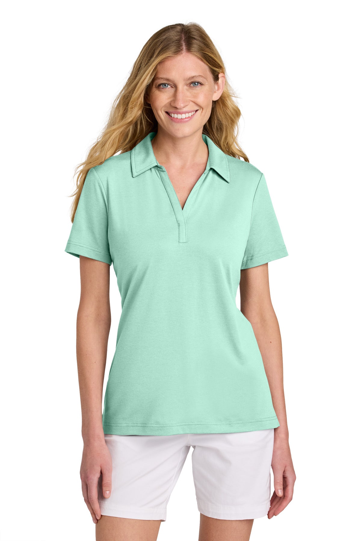 Women's Glenview Solid Performance Polo