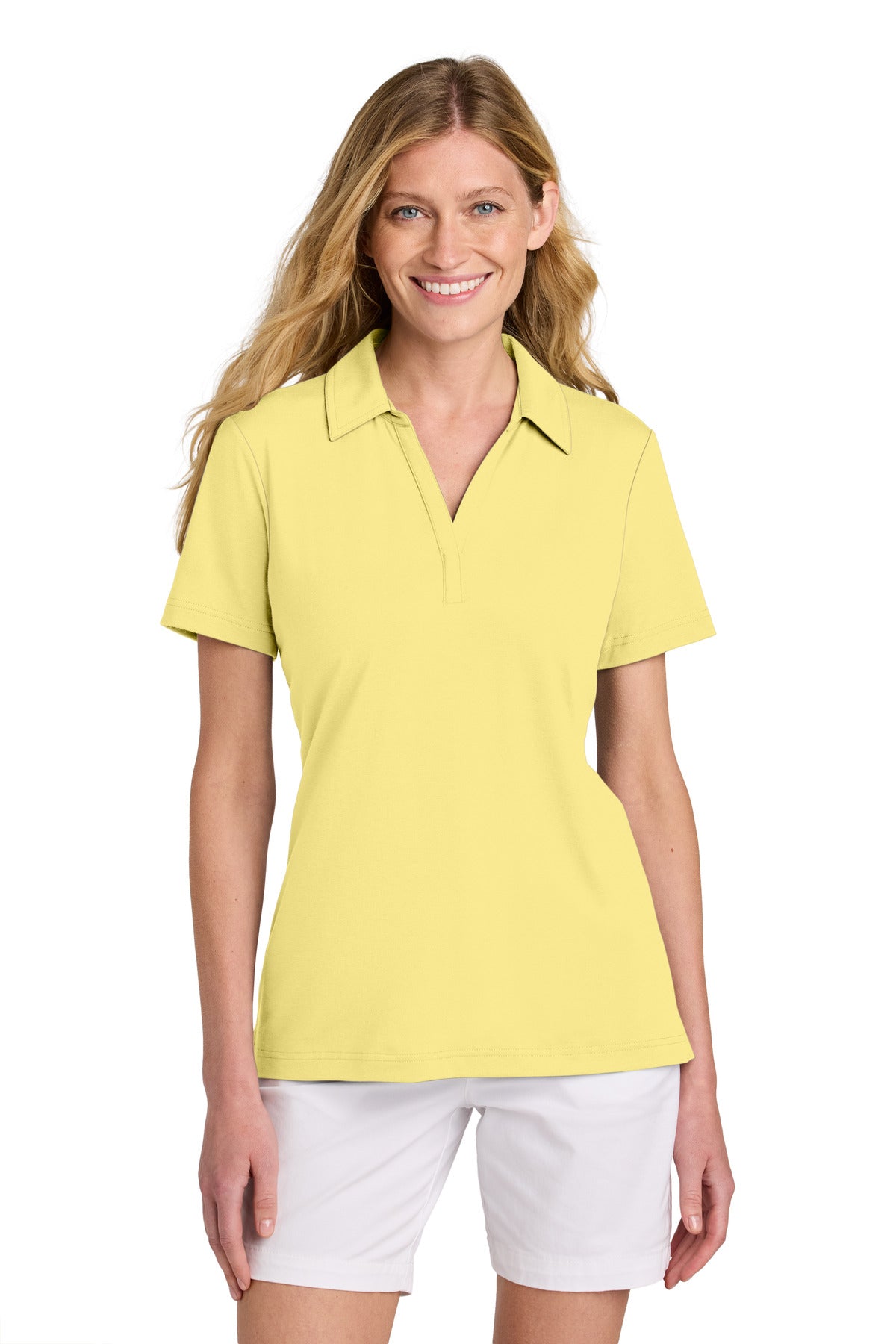 Women's Glenview Solid Performance Polo