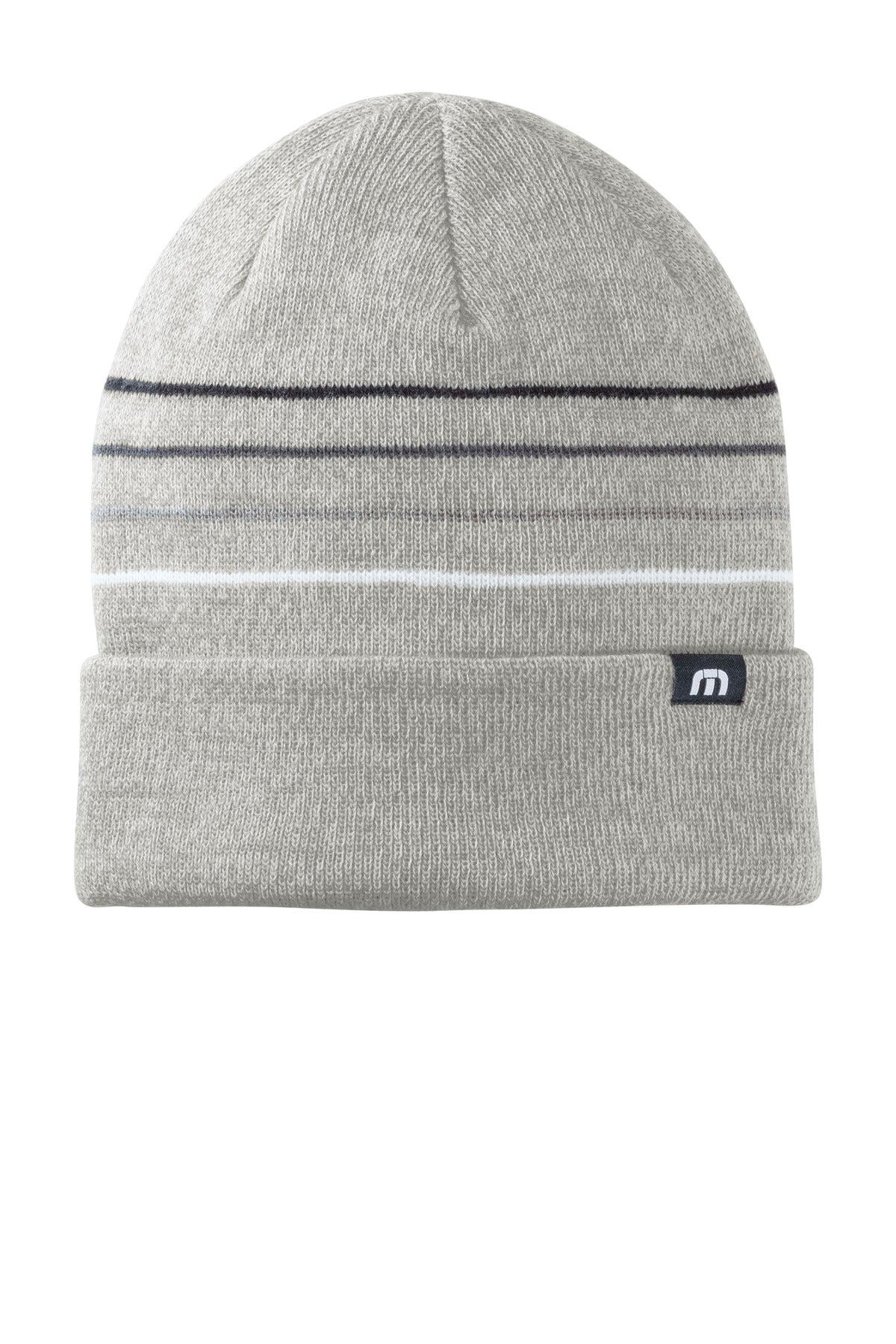 Striped Cuffed Beanie